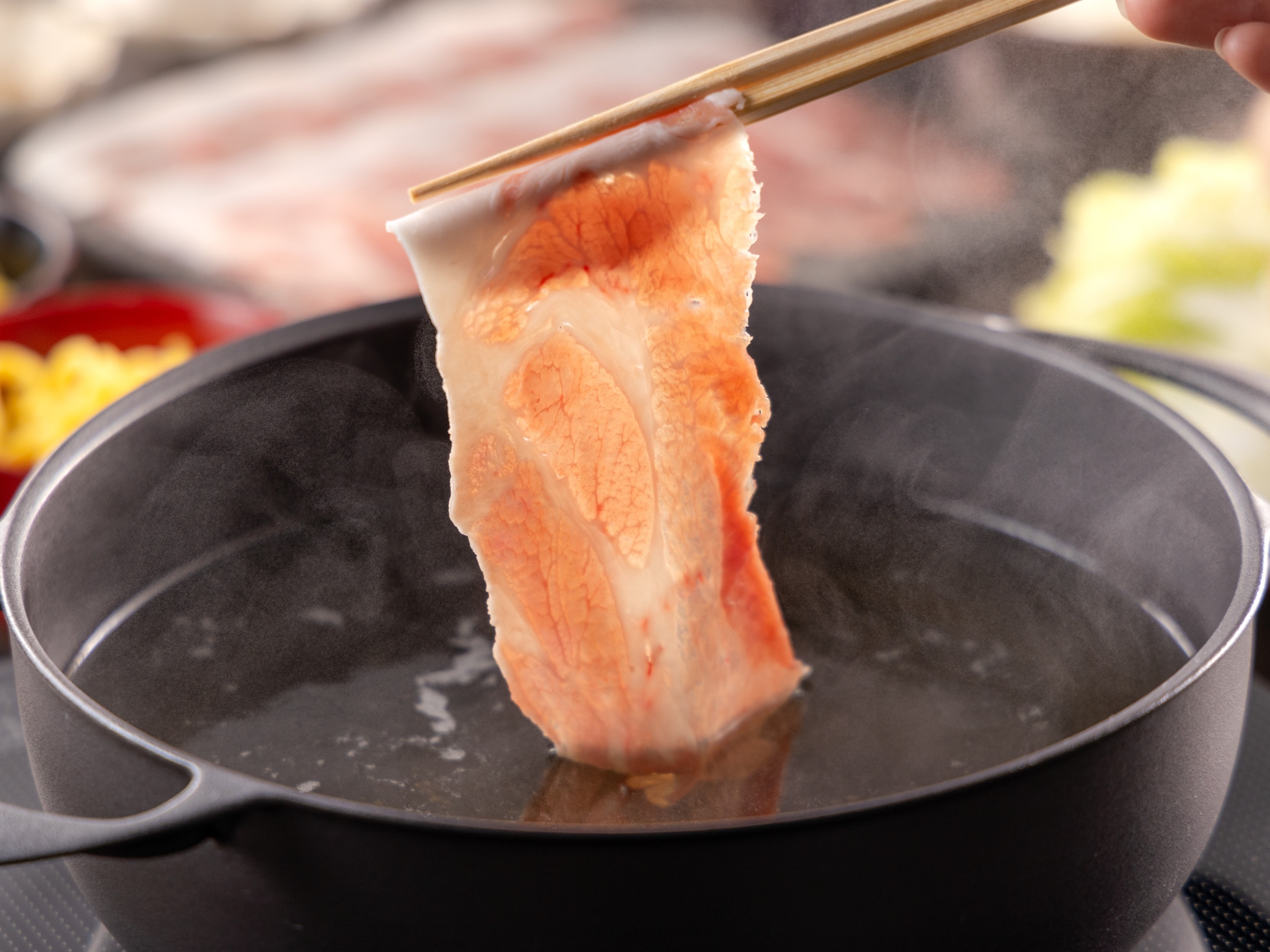 Tsumari pork shabu-shabu