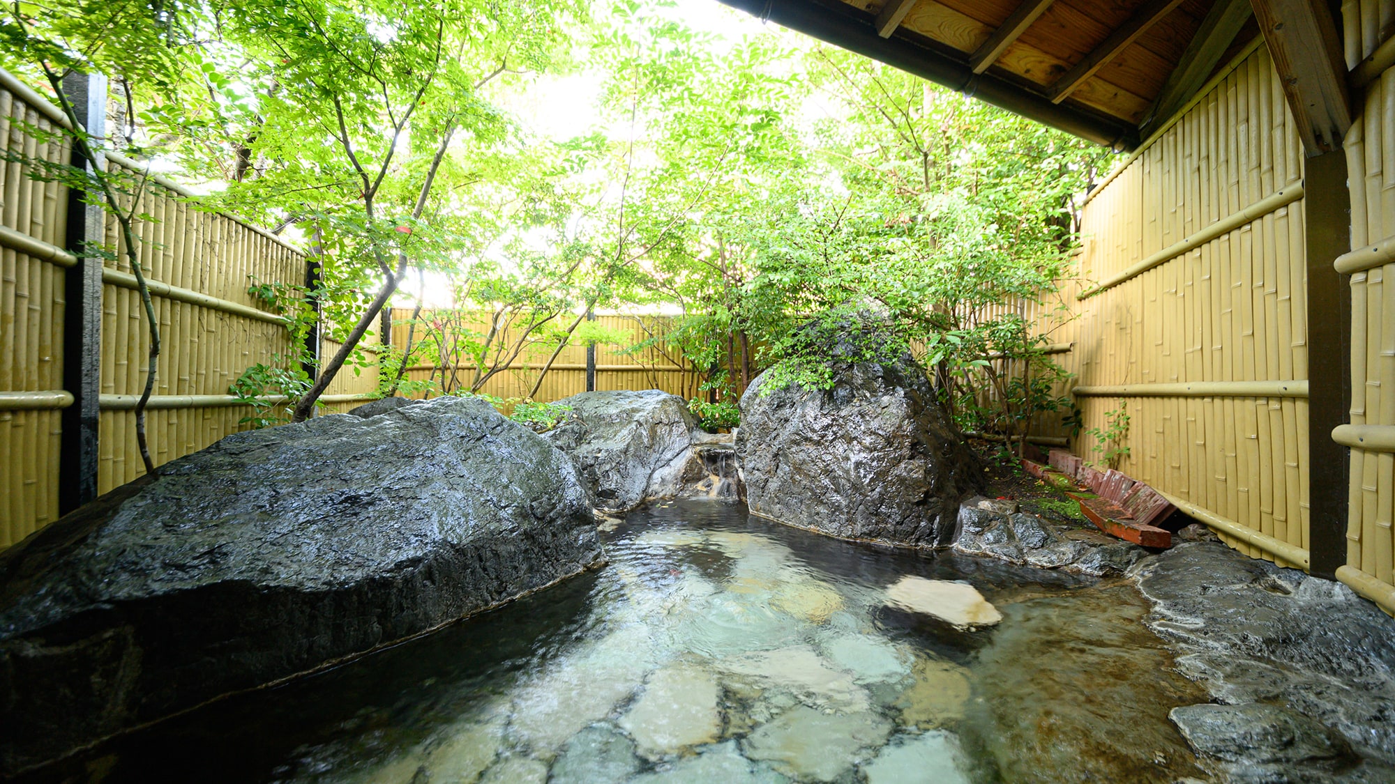 Private family bath