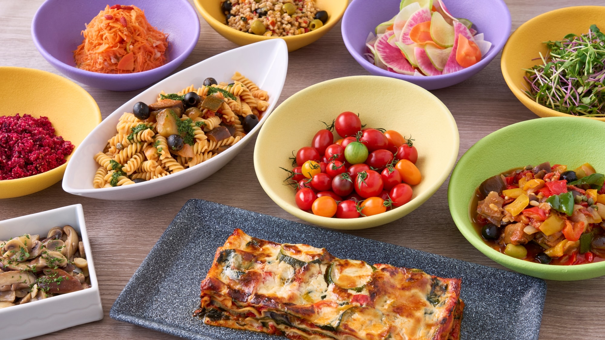 <Buffet Sarapan> Pilihan menu vegetarian