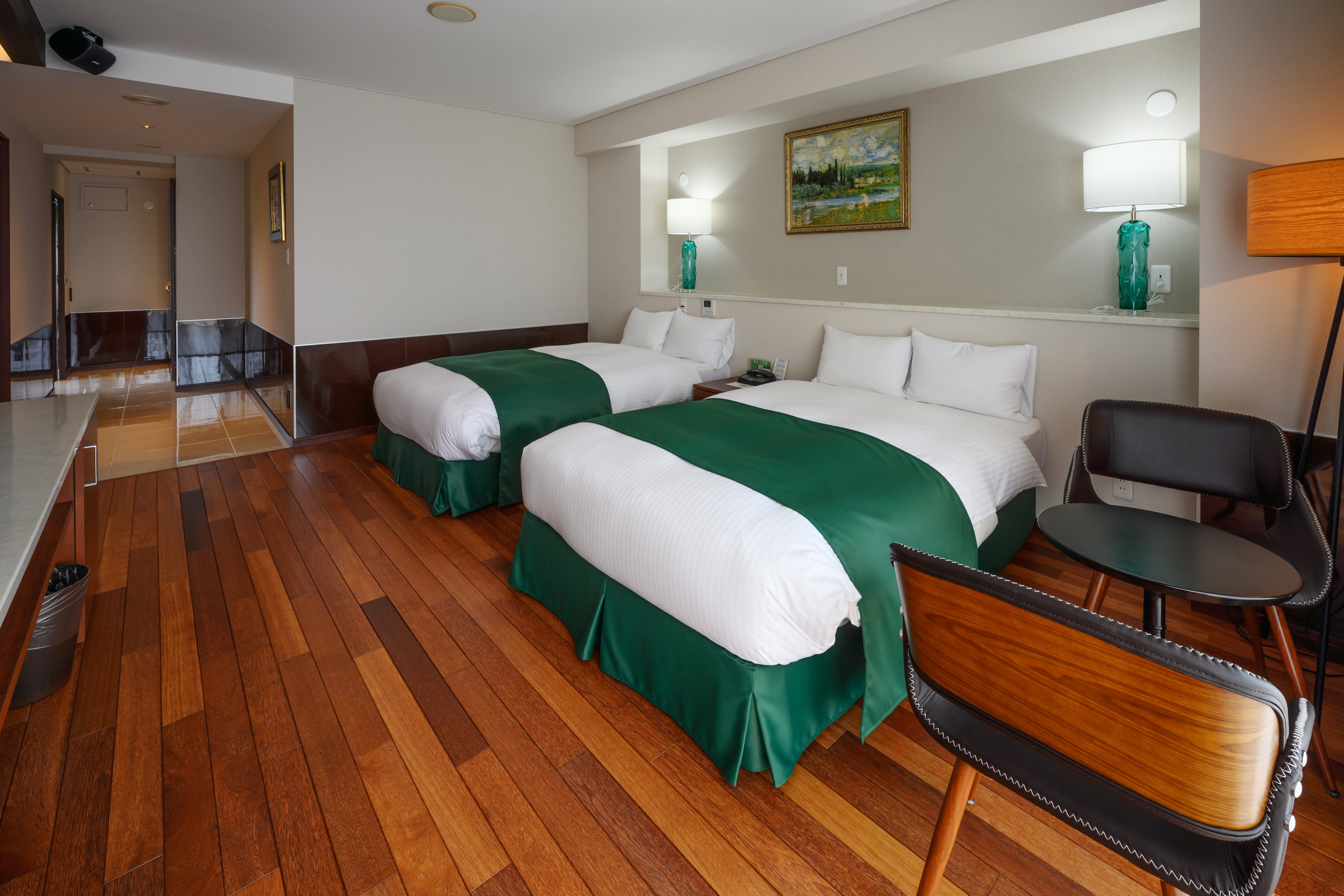 ห้องซูพีเรีย (สีเขียว) มุมมองภายใน