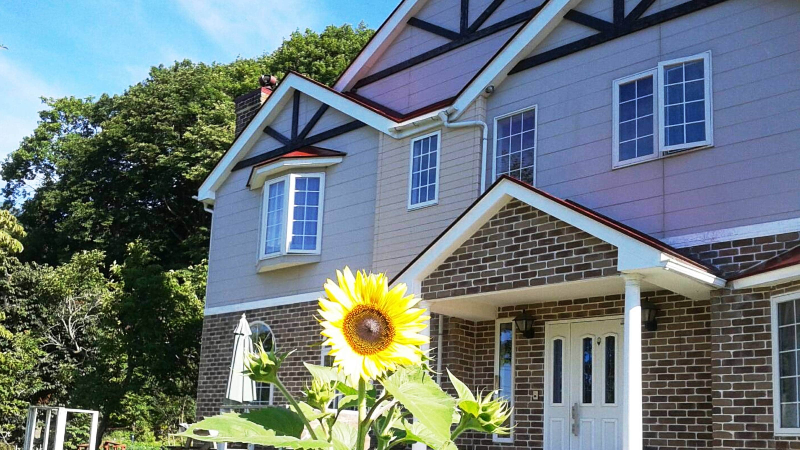 ★Bên ngoài Pension Himawari