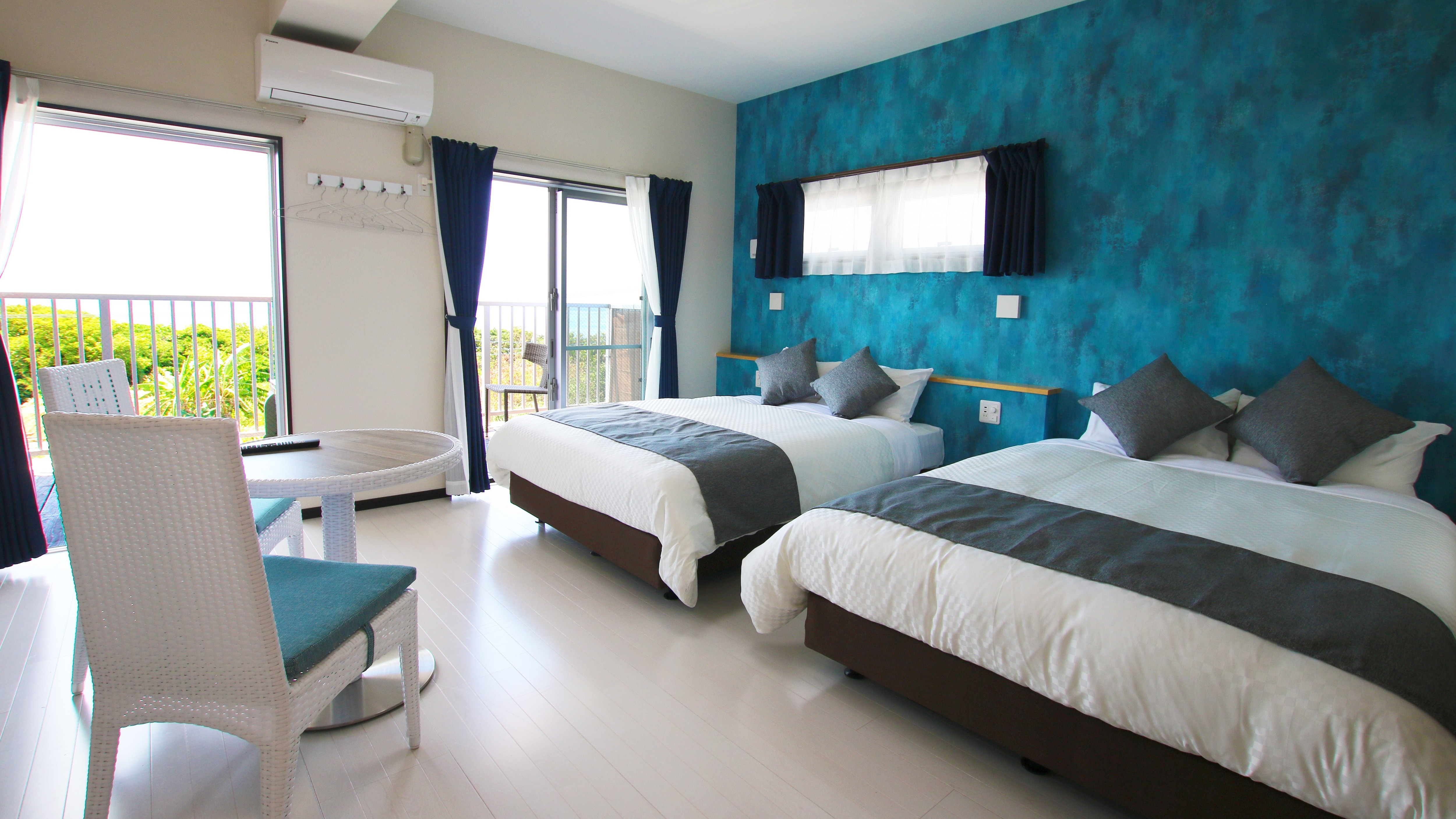 301: Studio: Capacity: 4 people. Vibrant interiors enhance the resort atmosphere.