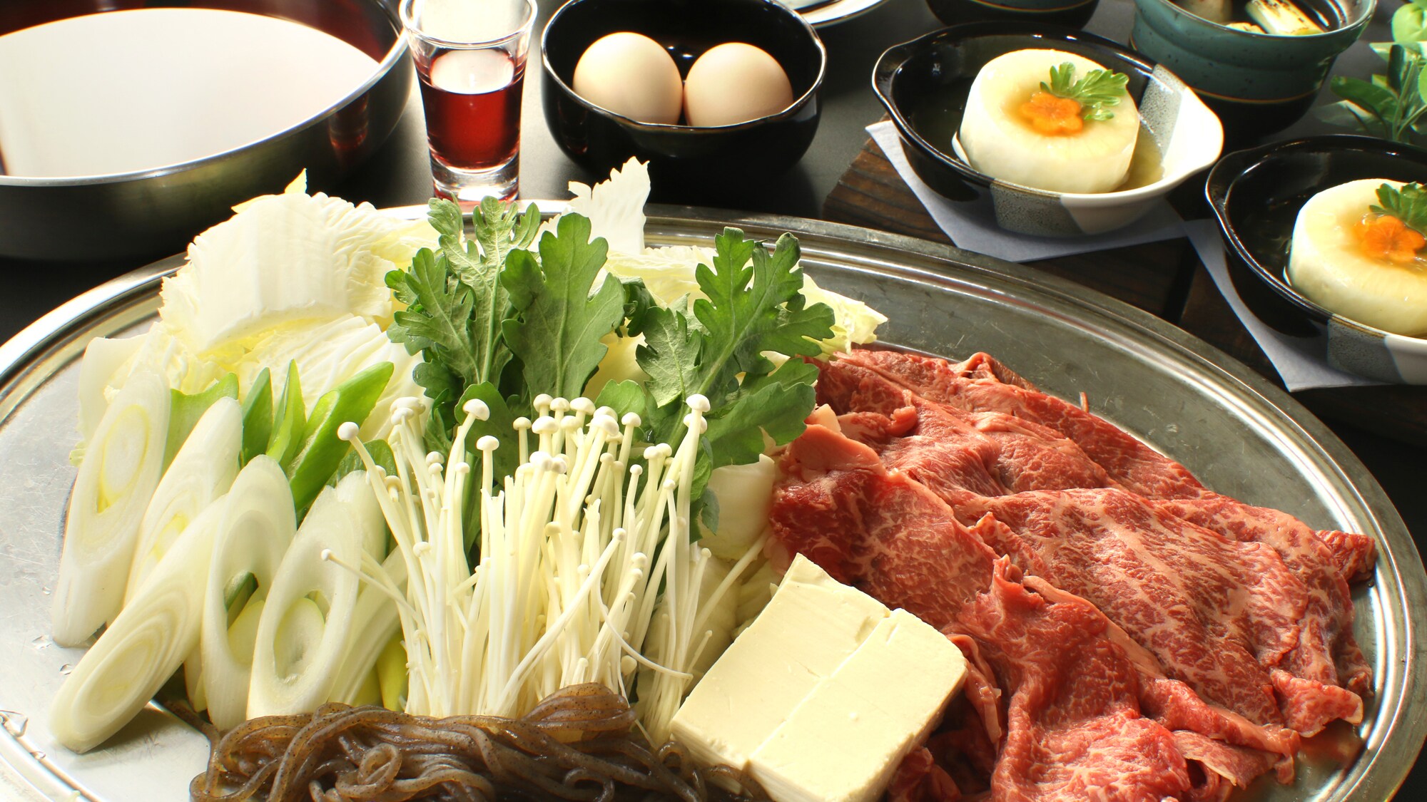 Rice goes on! Sukiyaki plan