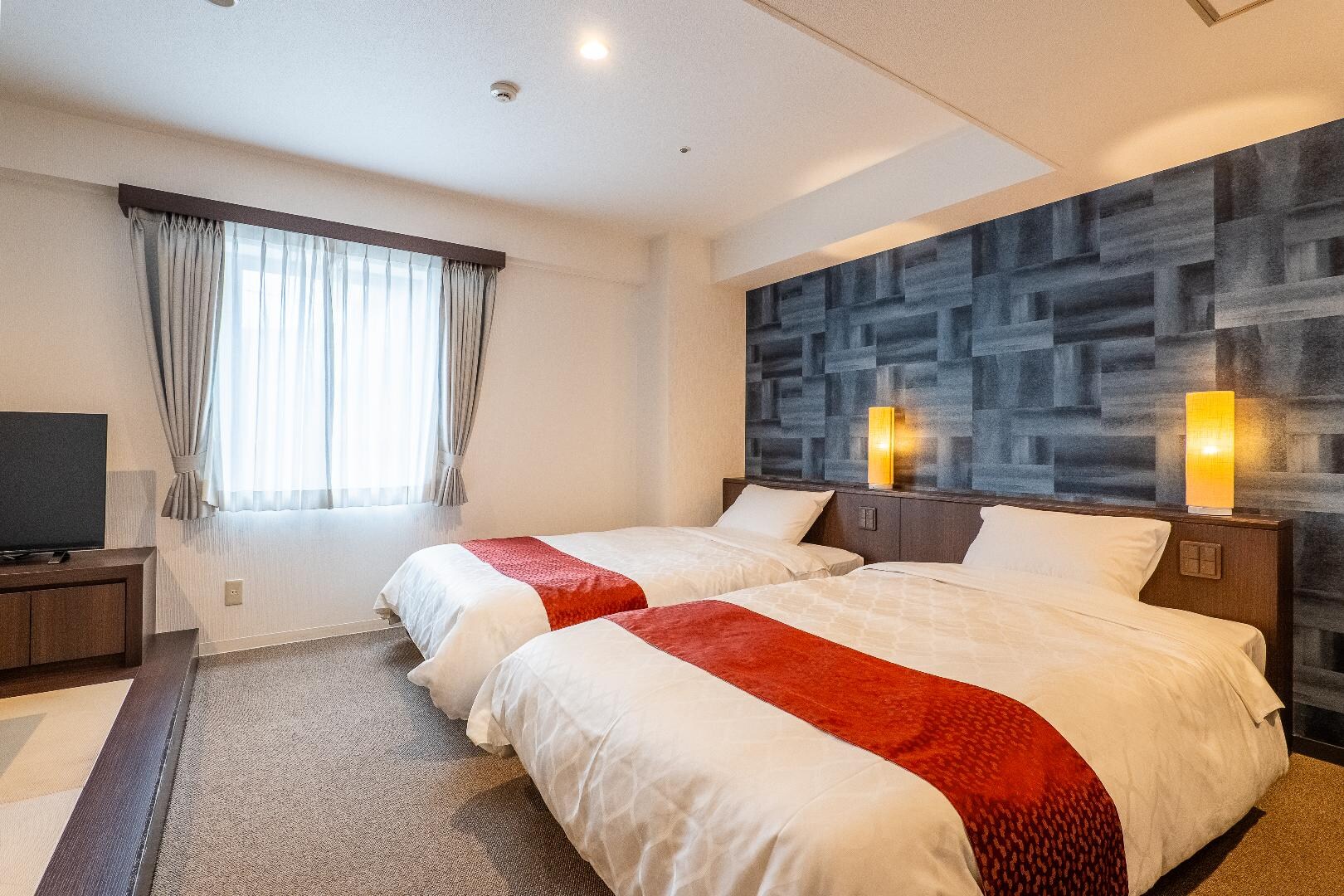 Japanese modern twin room