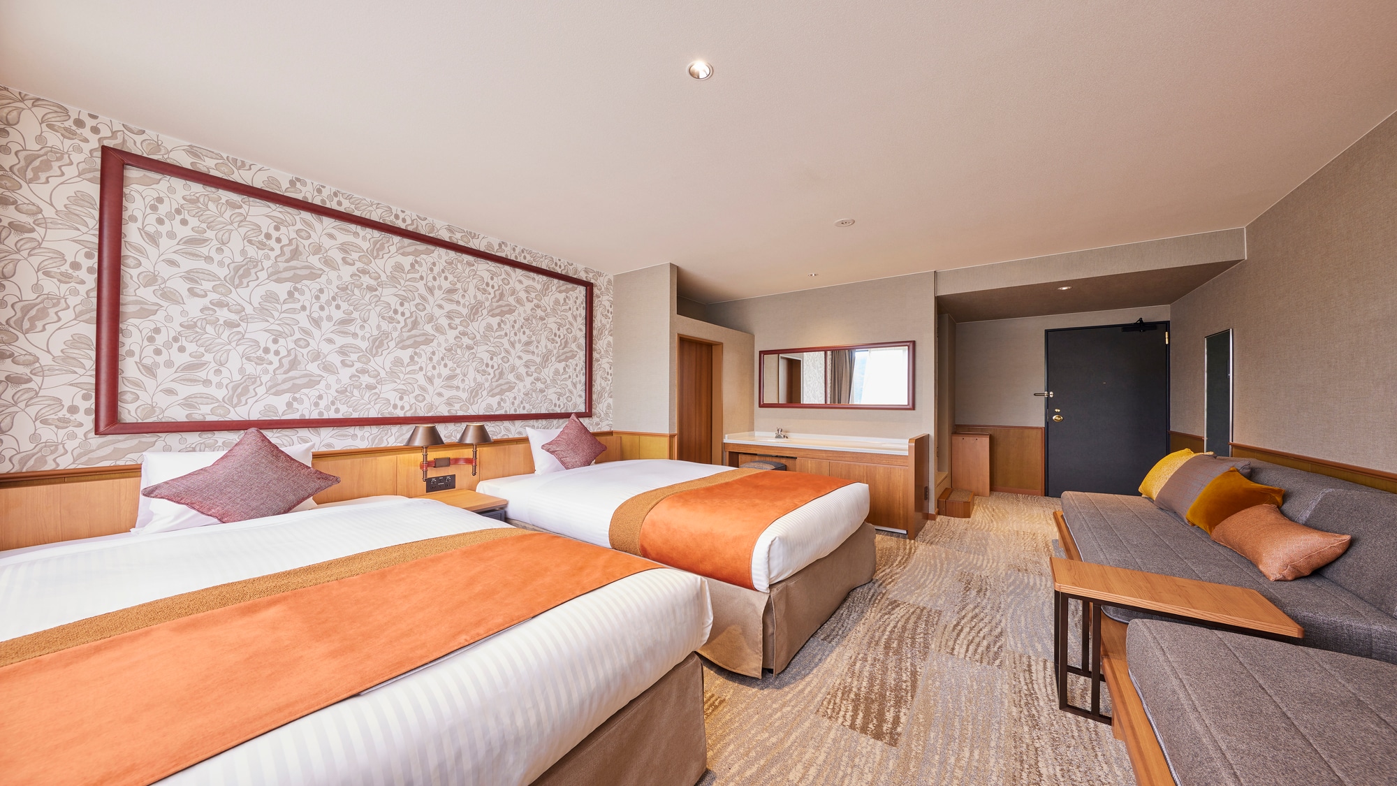 South Wing Renewal Twin: Bedroom (normal)