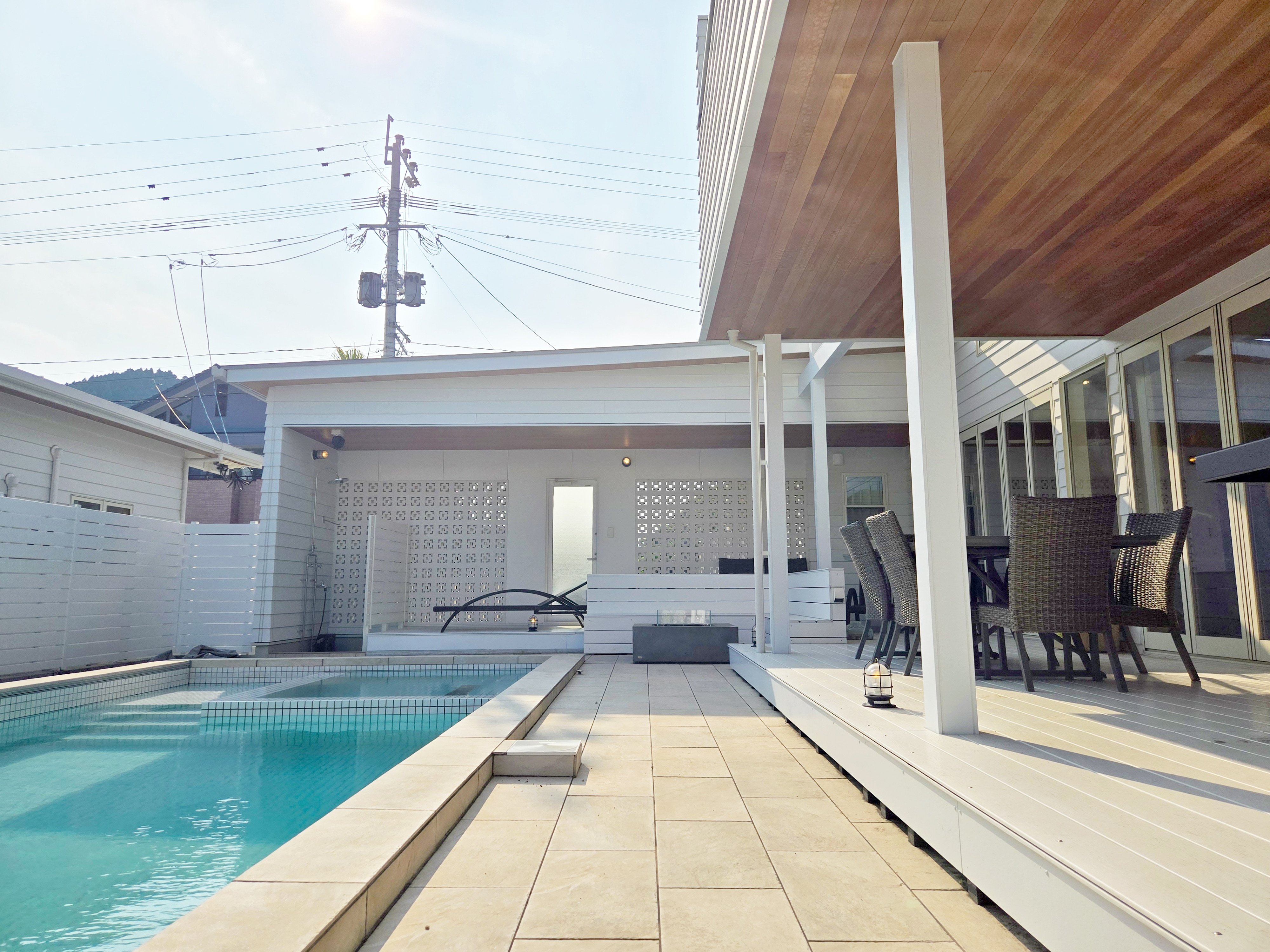 Completely private pool