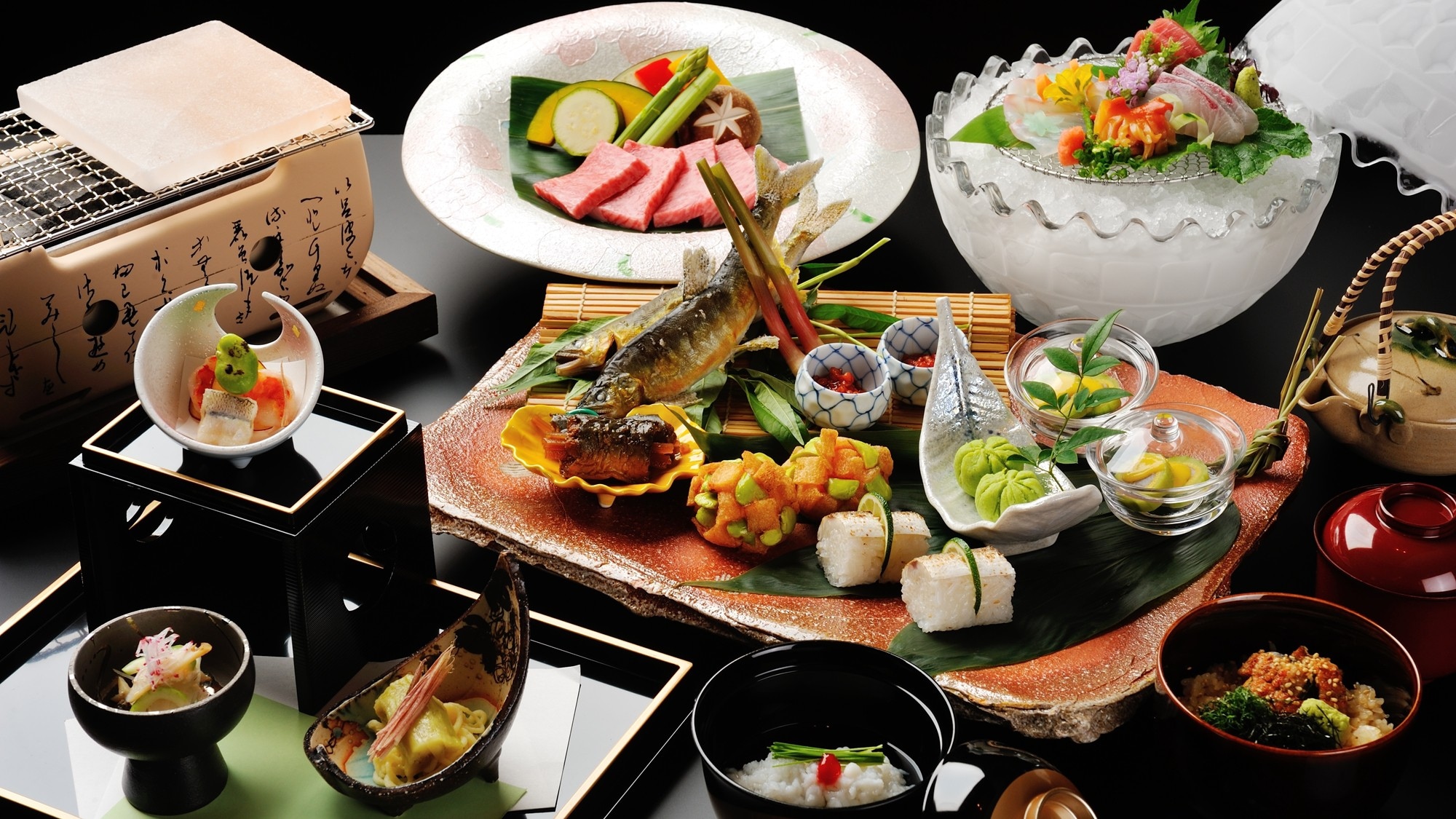■ Seasonal Kaiseki cuisine (example)