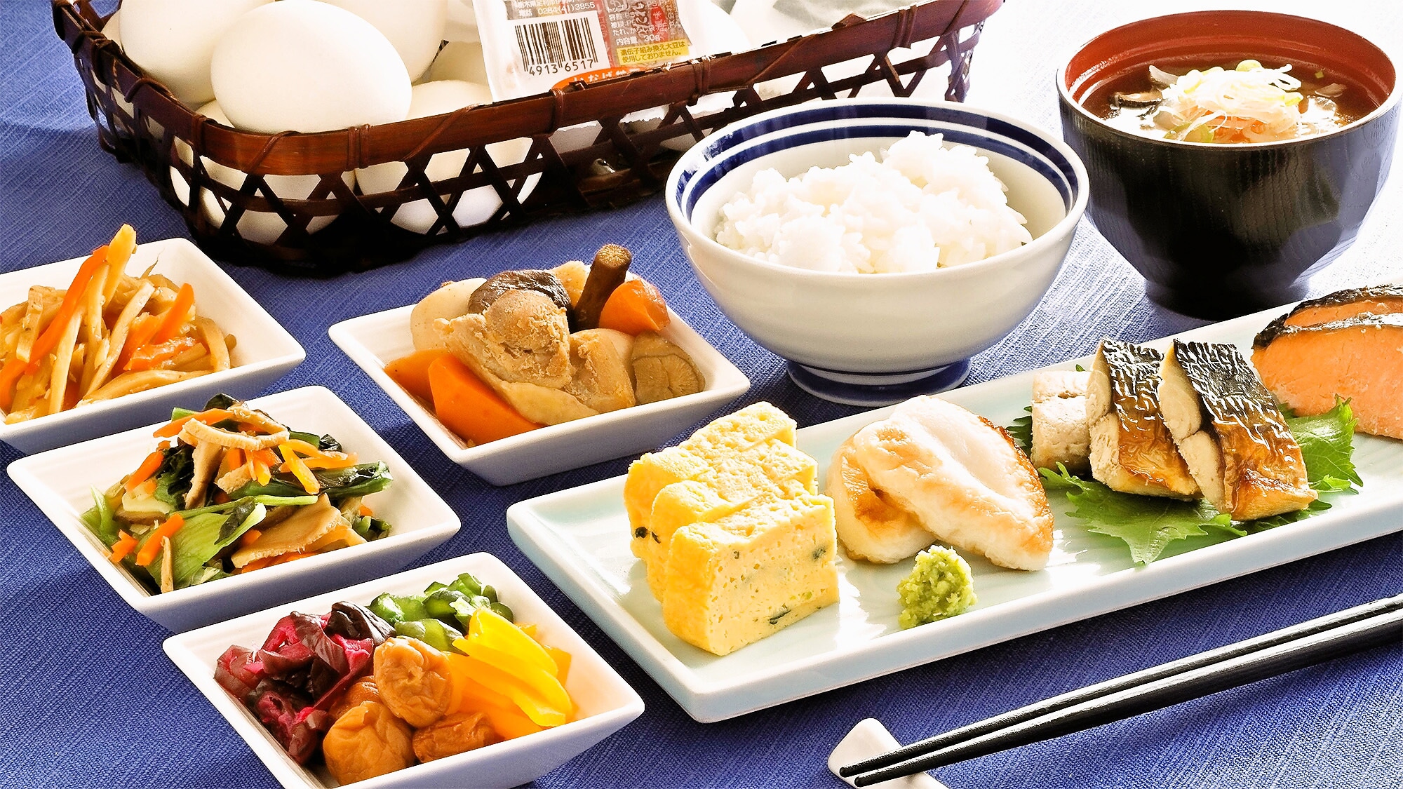 Breakfast image (Japanese food)