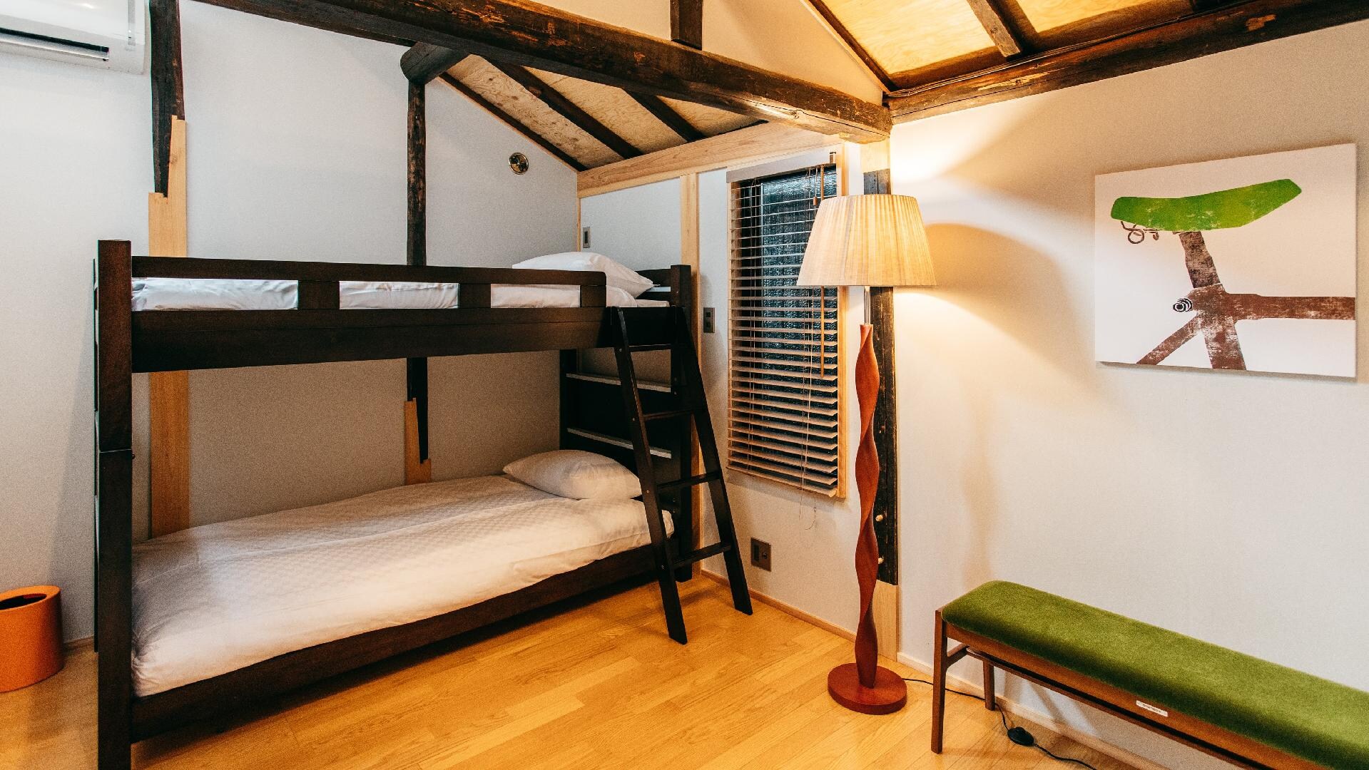 Saddle<11.5㎡/Capacity 2 people/2 beds (single/bunk bed)>