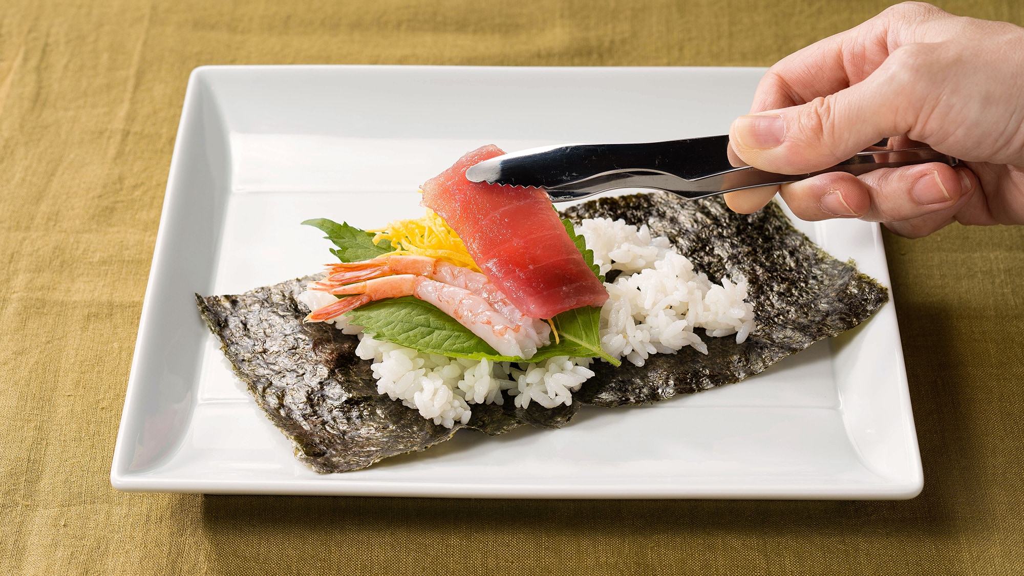 อาหารเช้า: การทำม้วนมือ