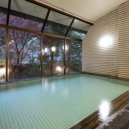 We also have indoor baths for men and women.