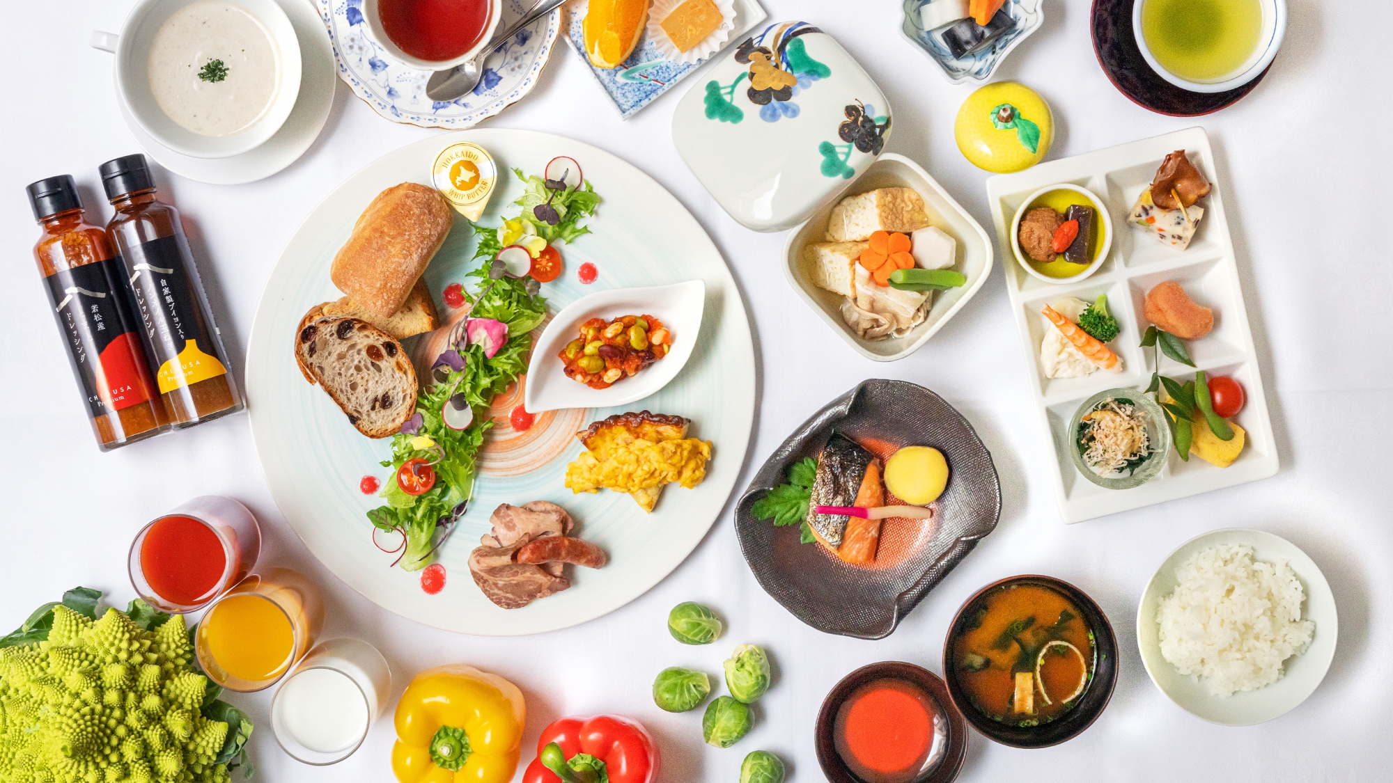 [Breakfast] Enjoy a delicious morning in your own style.