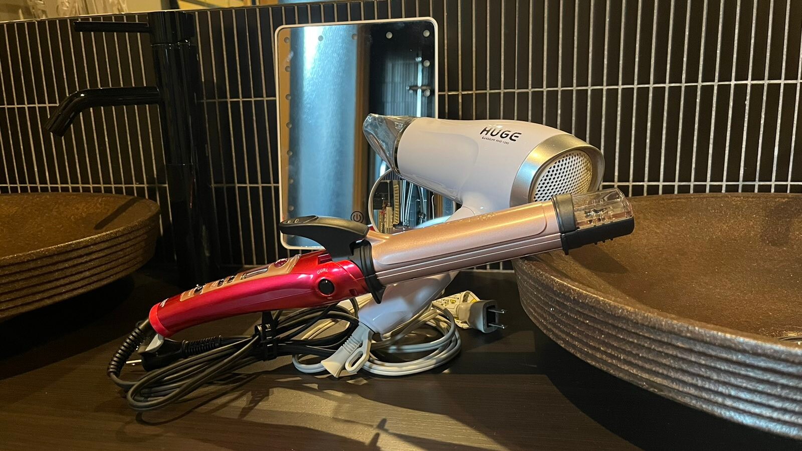 Pengering rambut, catok rambut