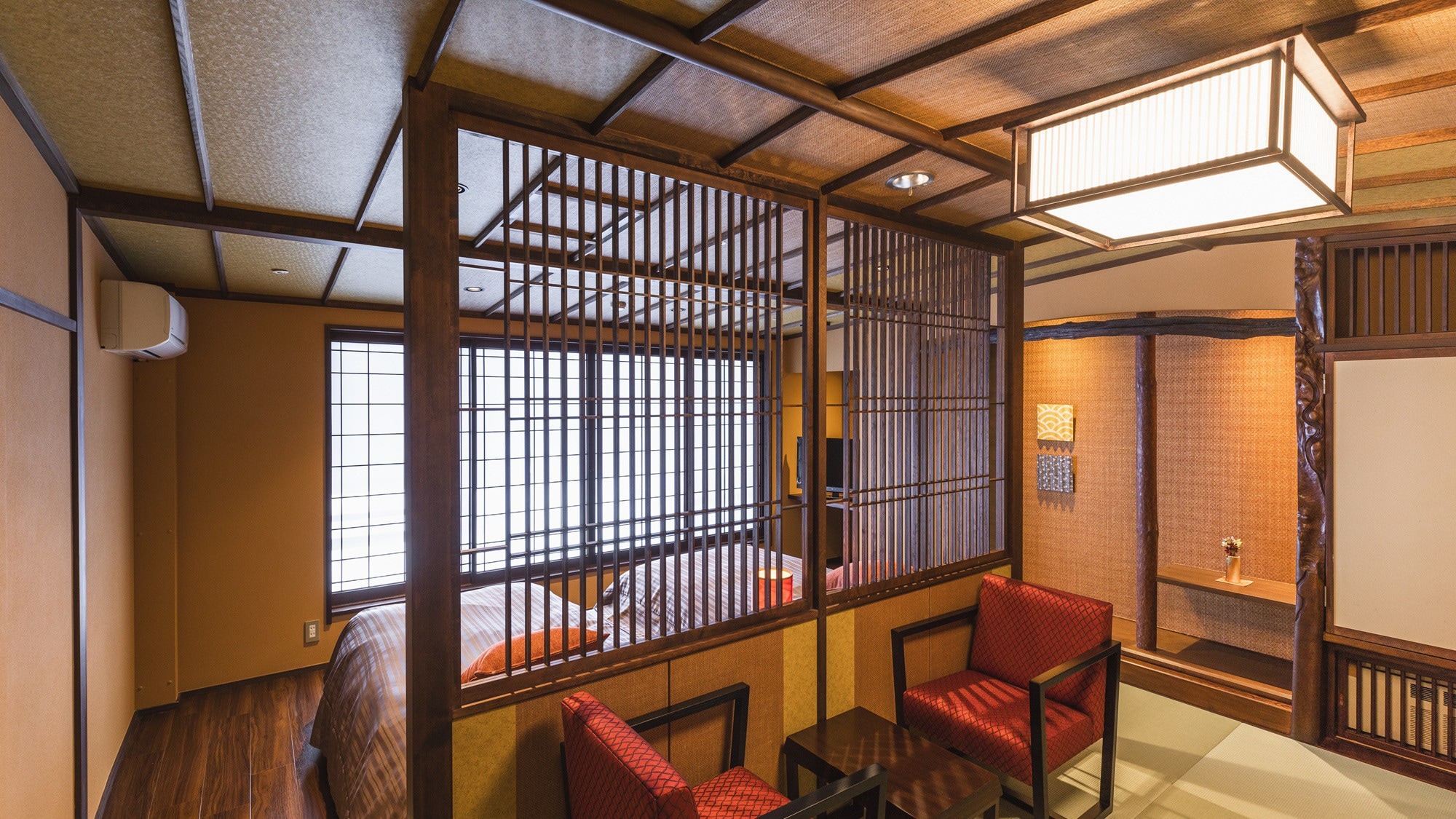 [Japanese modern twin] Renewal in April 2021! Spend a relaxing time in a calm and tasteful room.