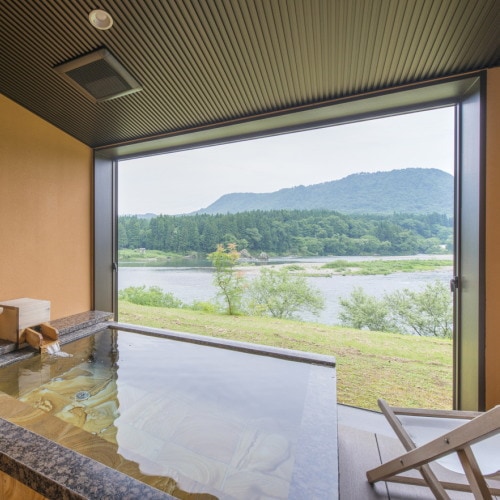 Guest room with open-air bath "Seseragi" open-air bath