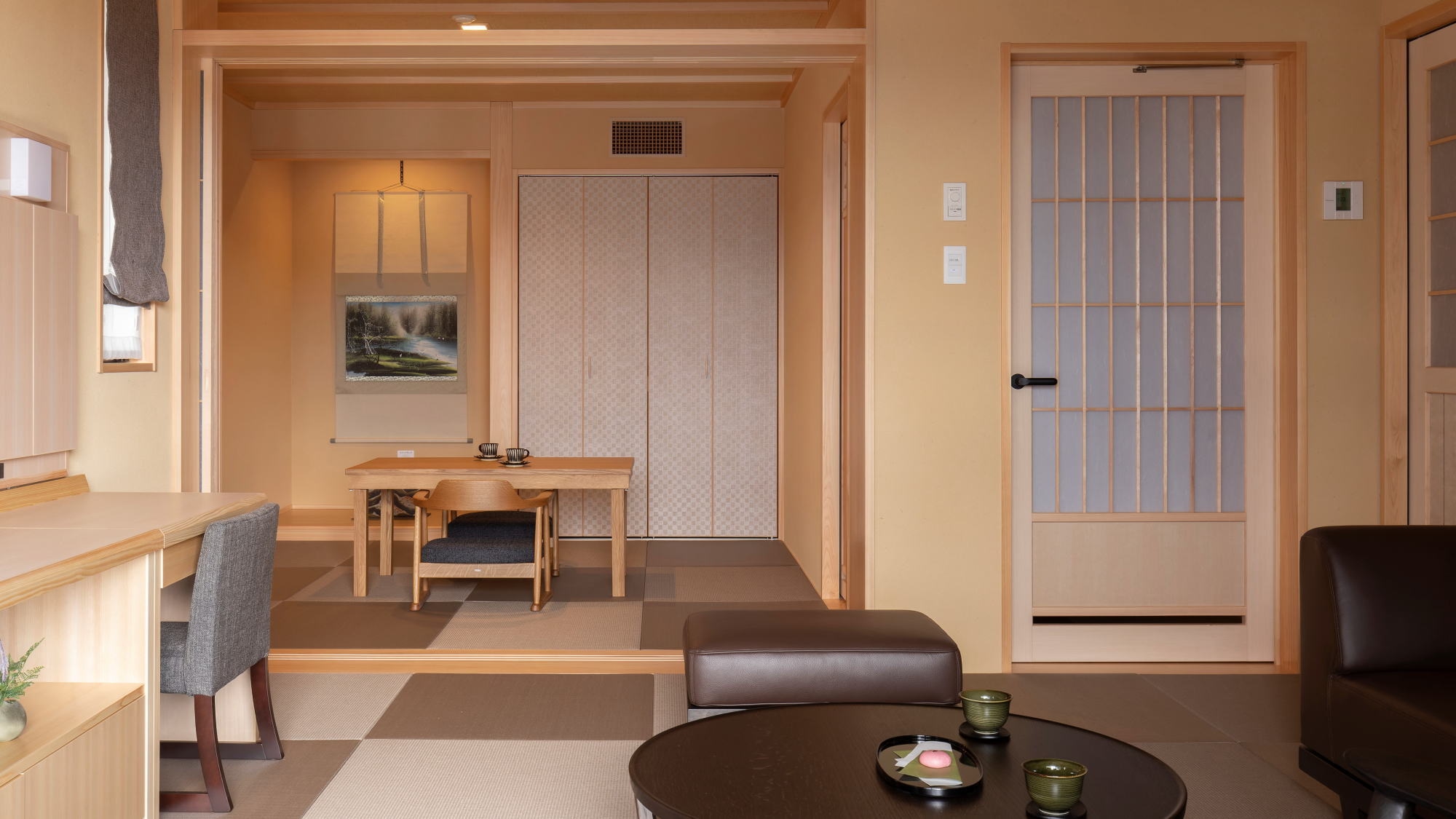 [Open-air bath + terrace included] Suite room "Takara Fuji/Aka Fuji"