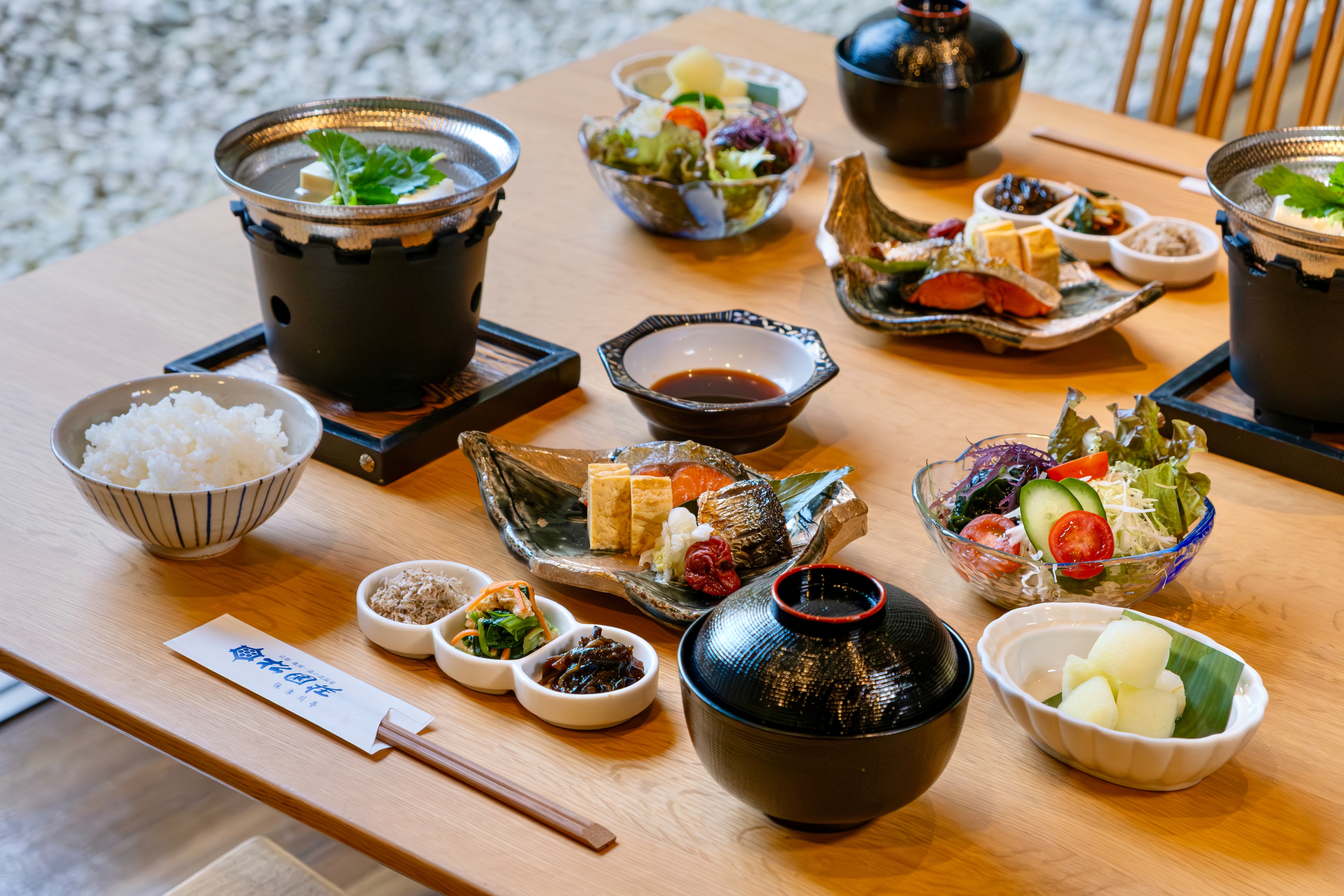 Kyoto-style Japanese breakfast