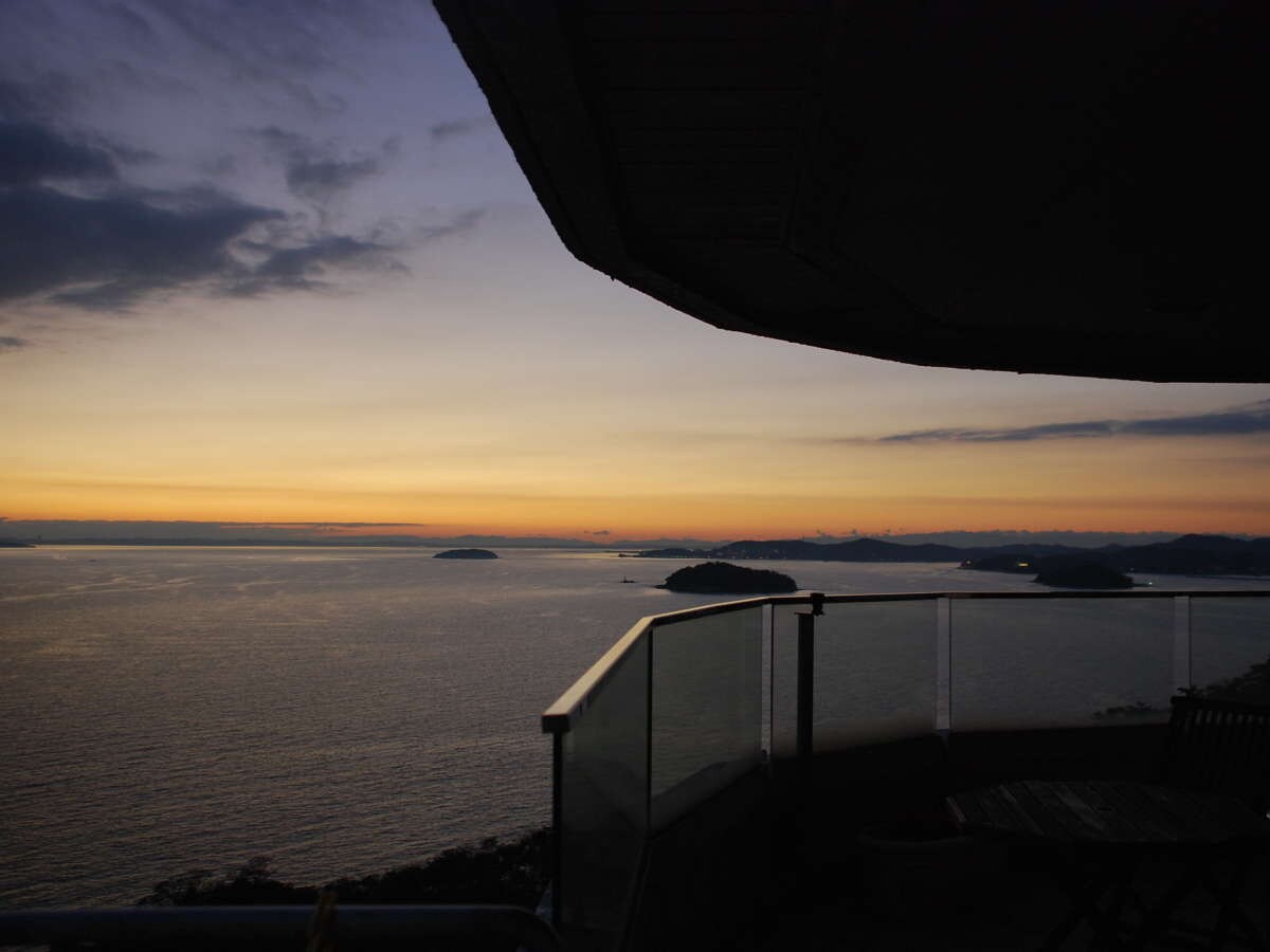 [View from the 10th floor sky lounge]