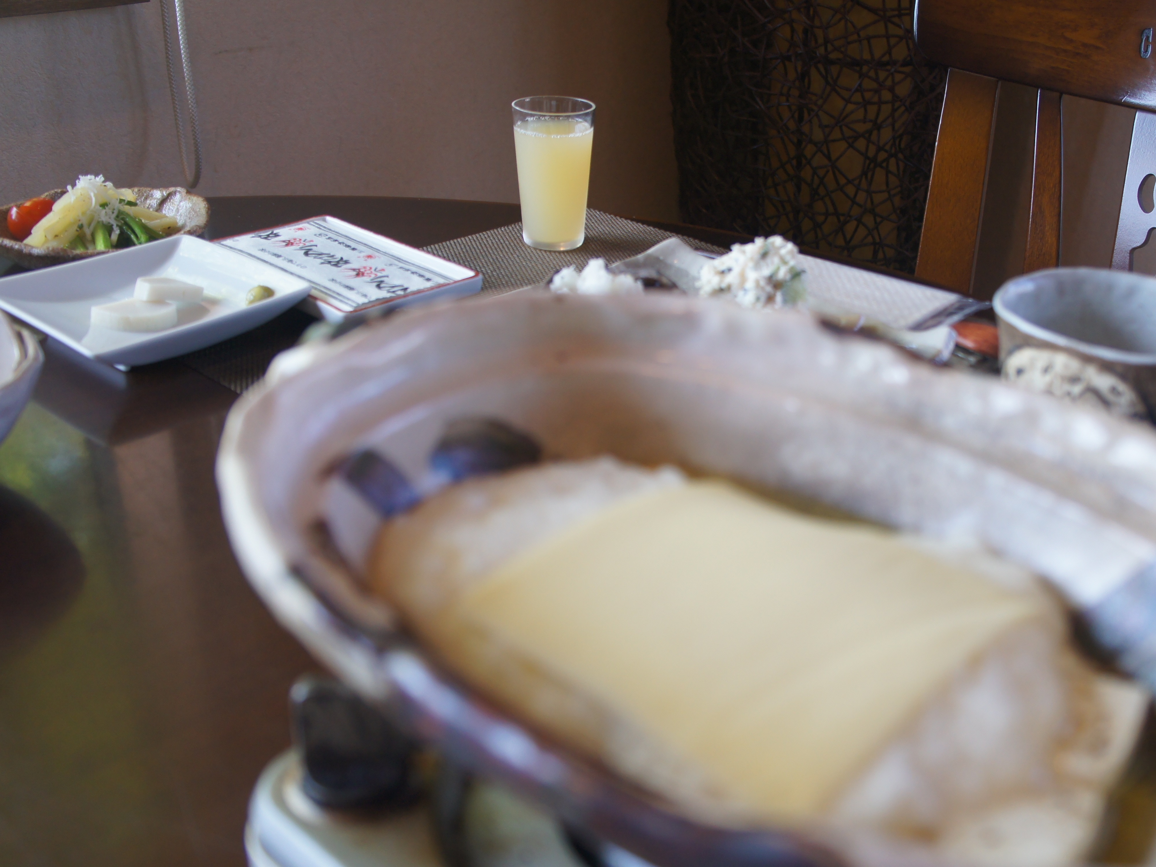 아침 식사 두부 그라탕
