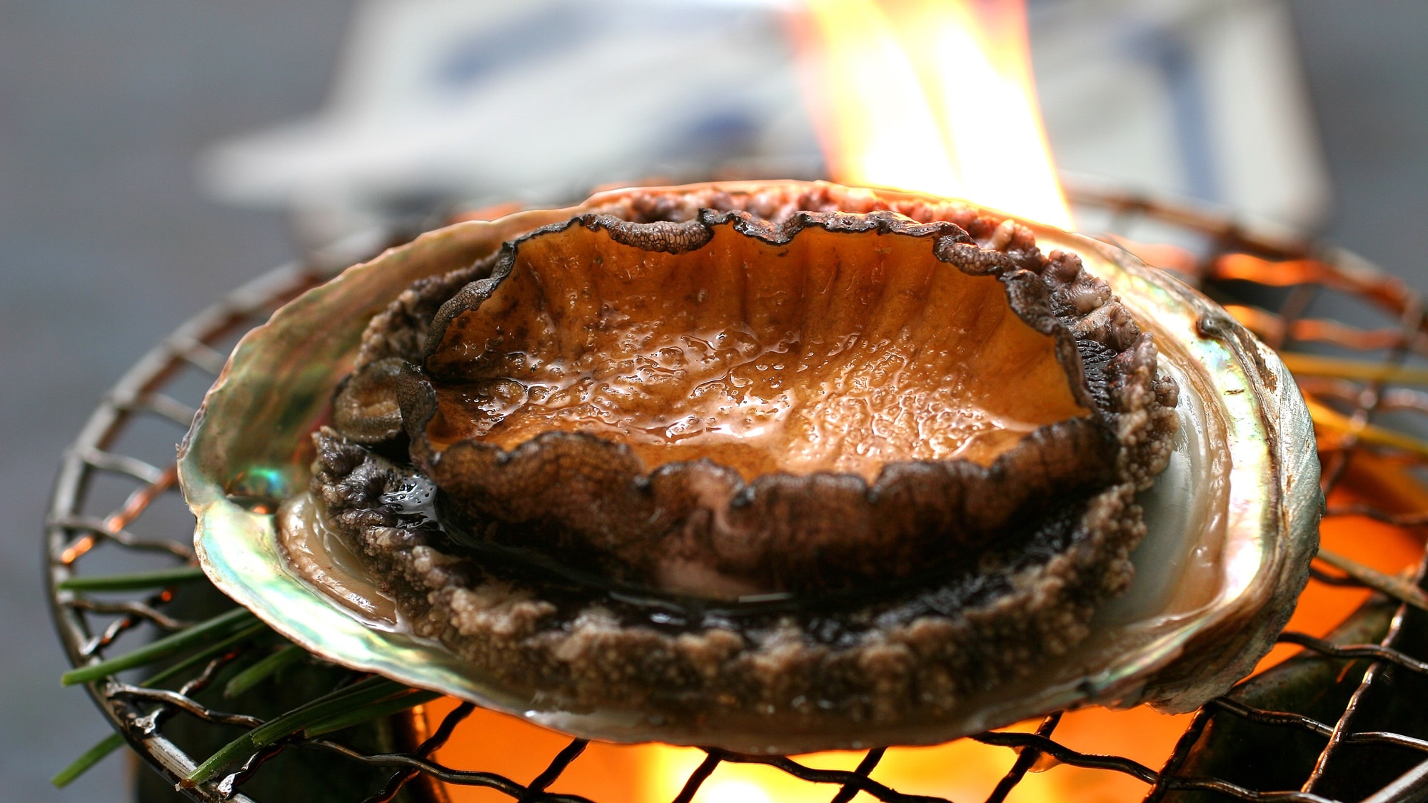[Dinner] Grilled abalone (optional, separate order)
