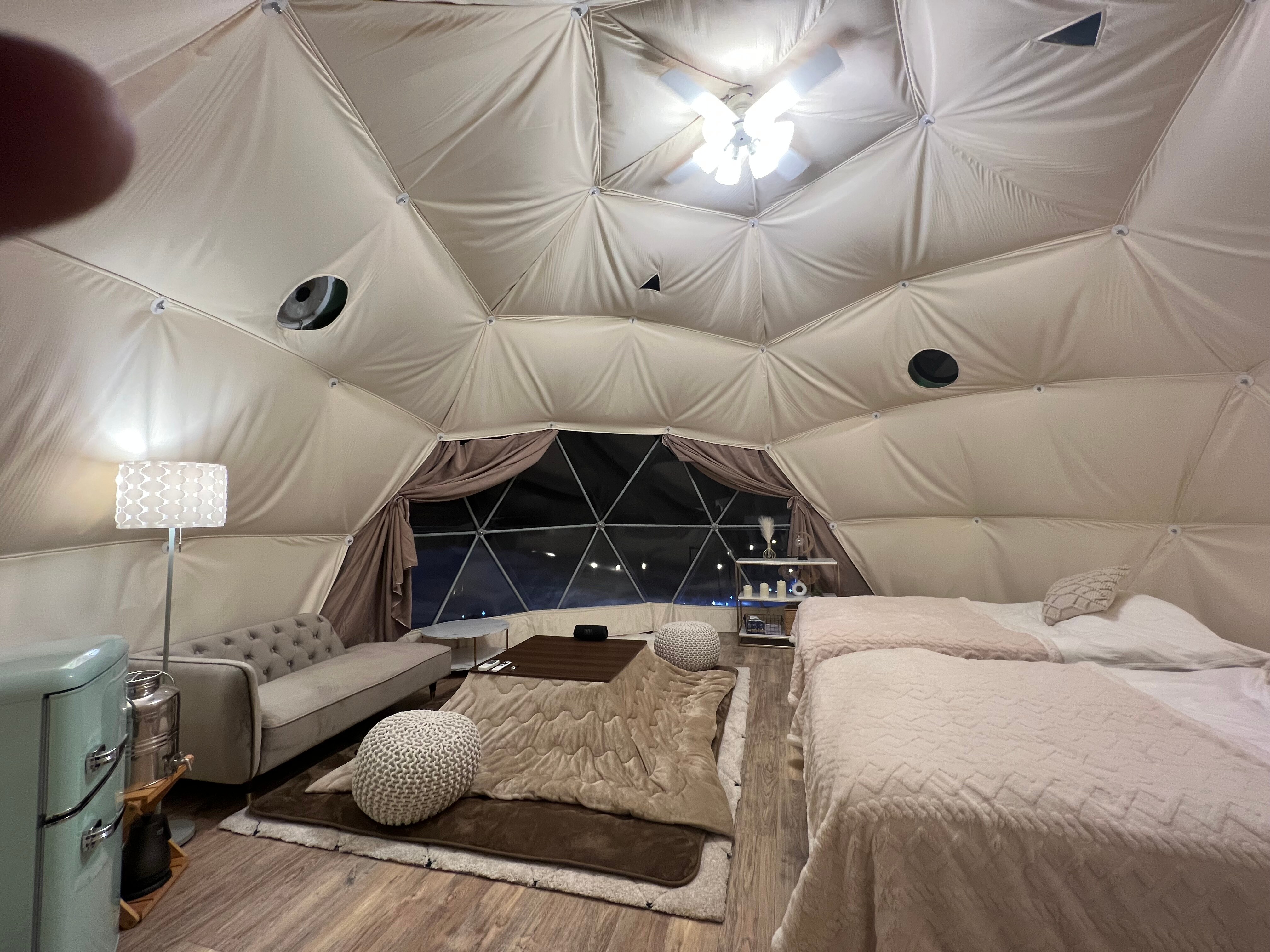 F Dome 30 Winter Full View