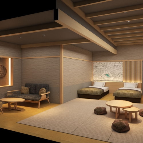 [Izumi Yutei / Ya] Japanese-Western style room + shower booth <No smoking>