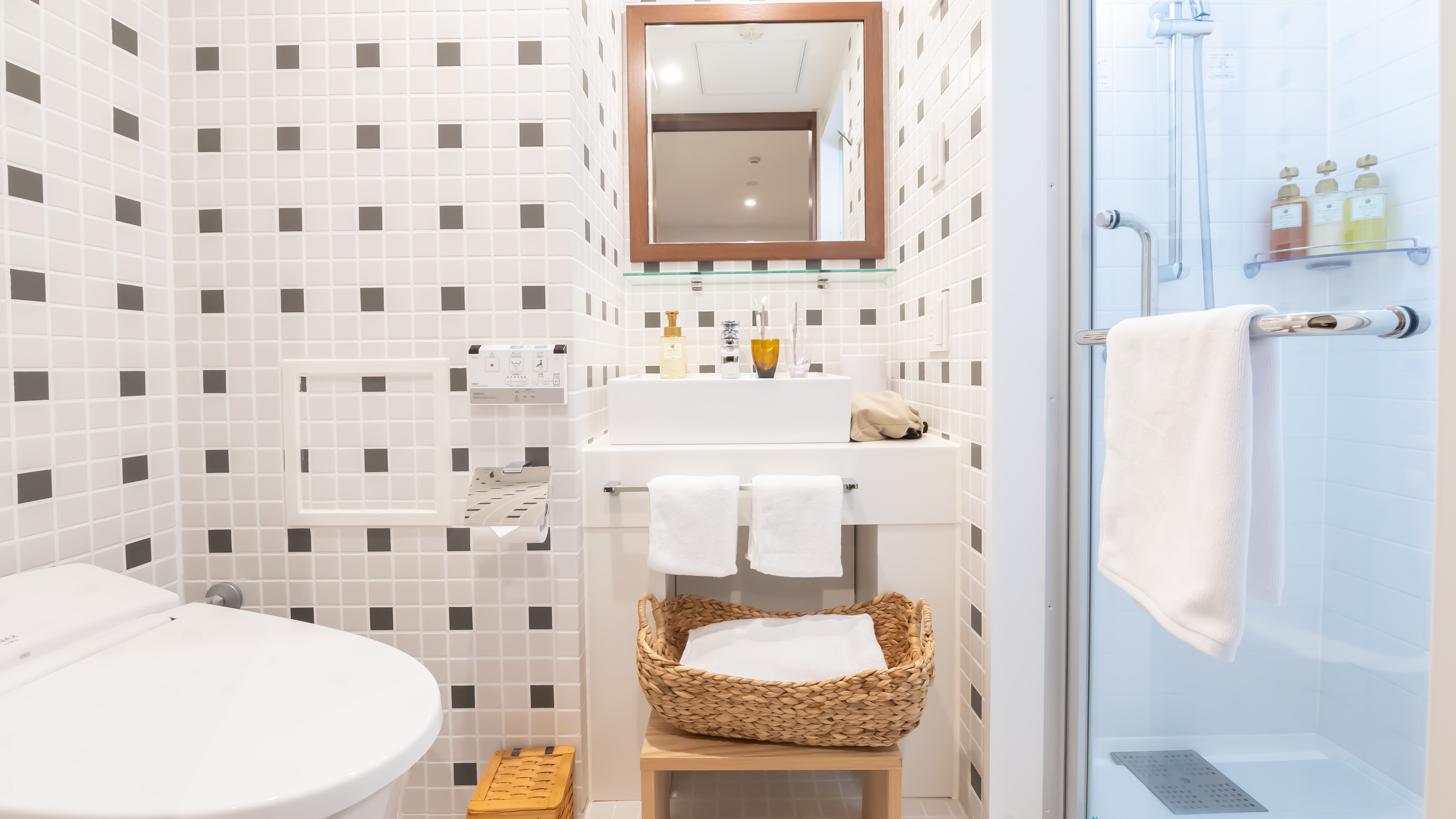 [Moderate Double] Washbasin / Shower booth