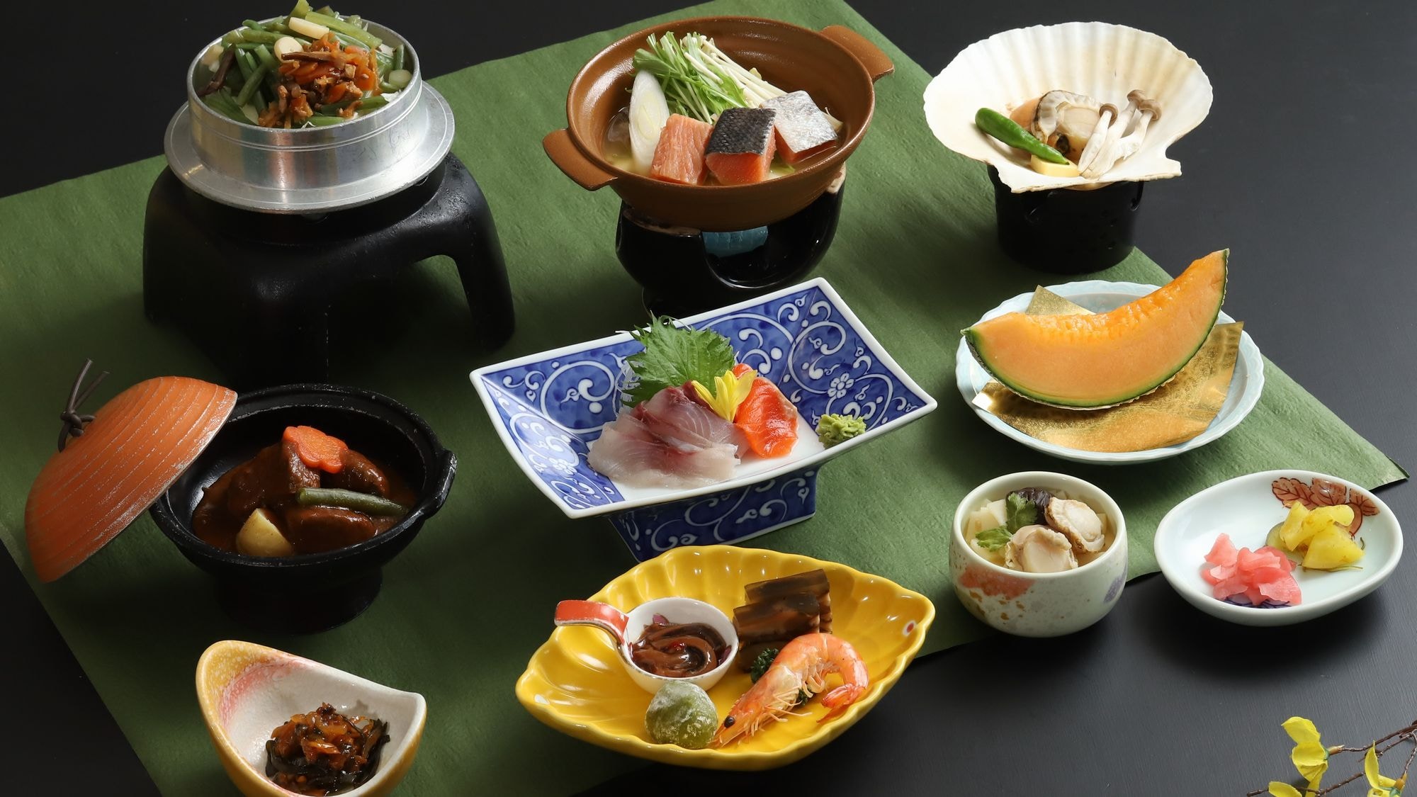 ◇Seasonal Japanese meal.