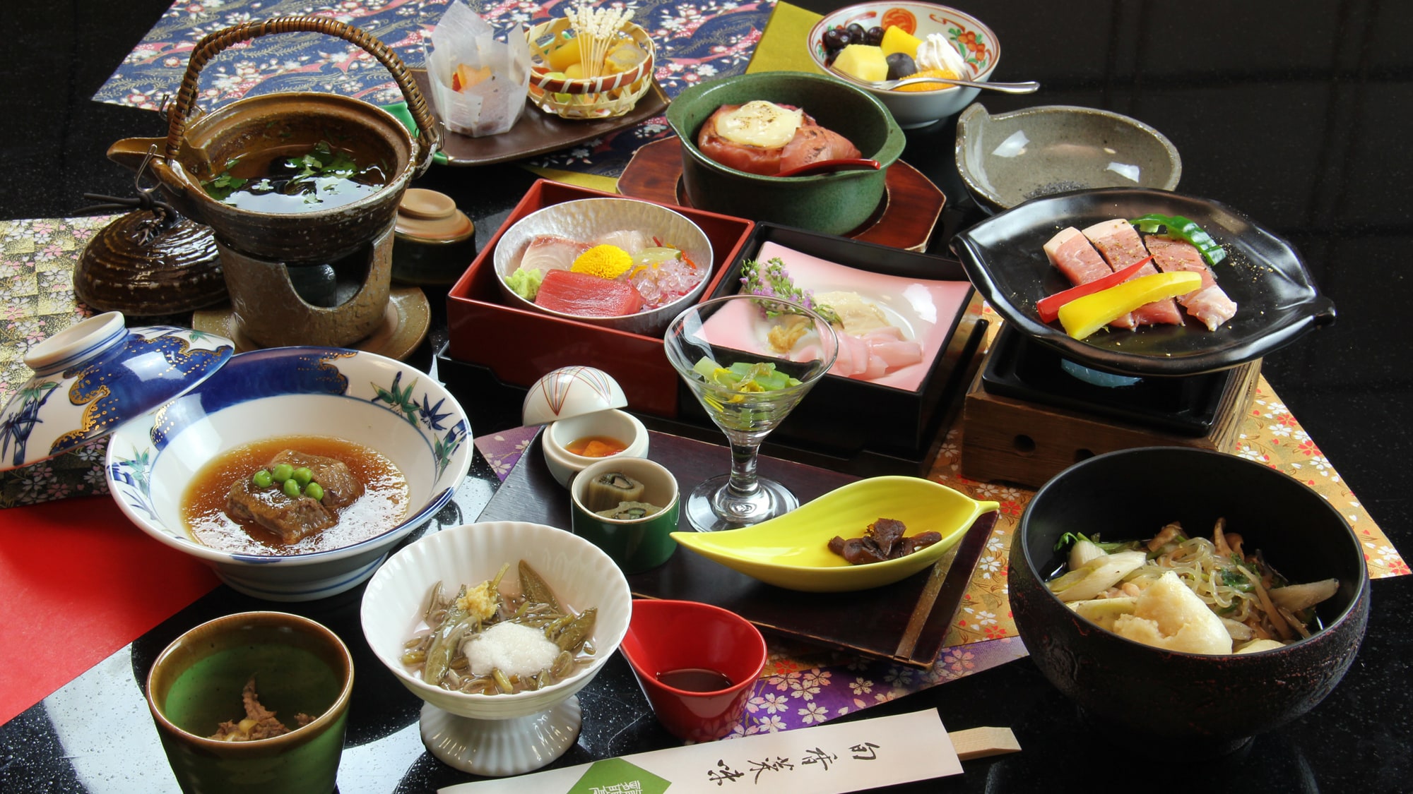 ■ [Dinner] Chef's choice course using local ingredients (image of meal)