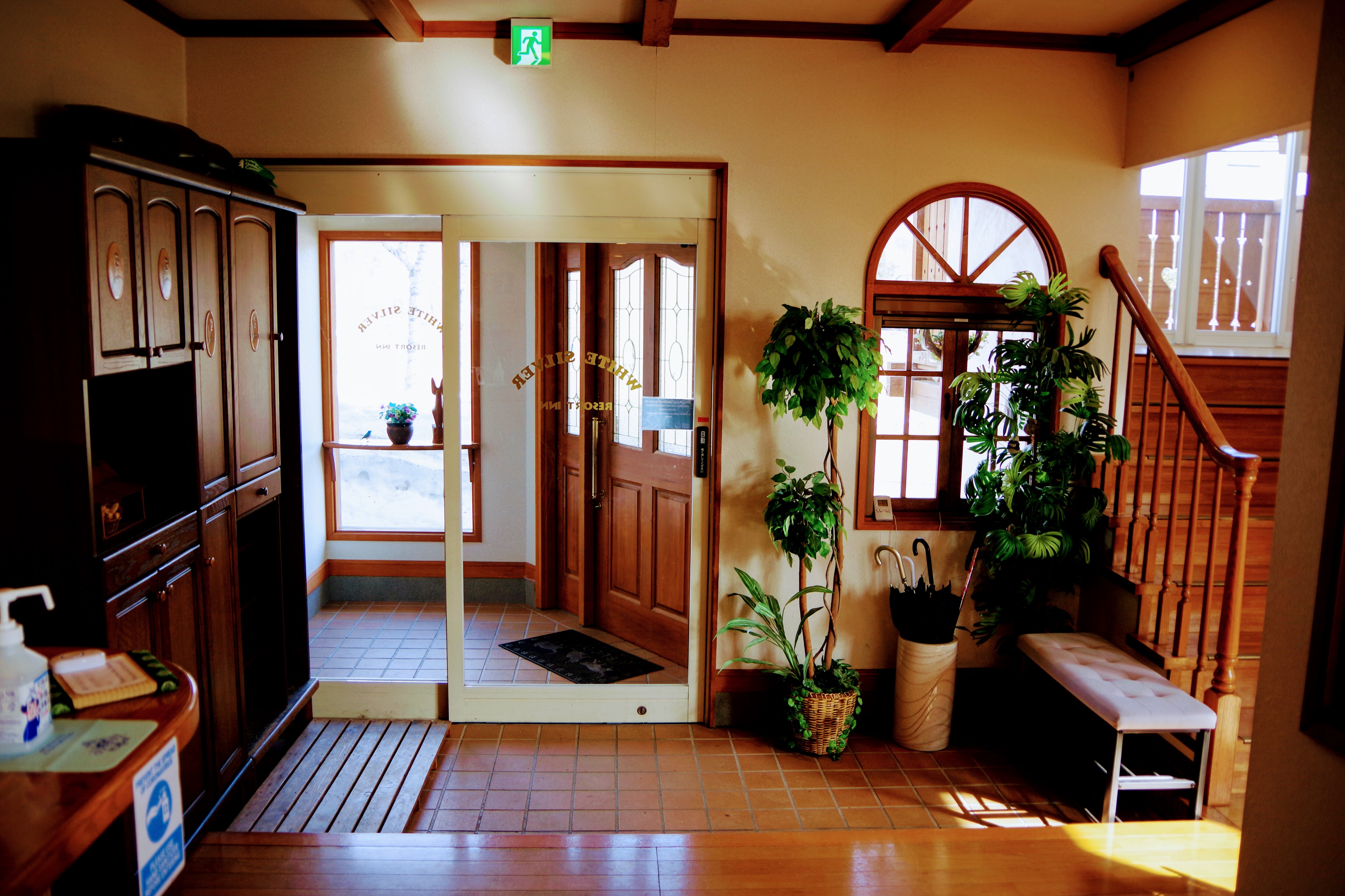 entrance