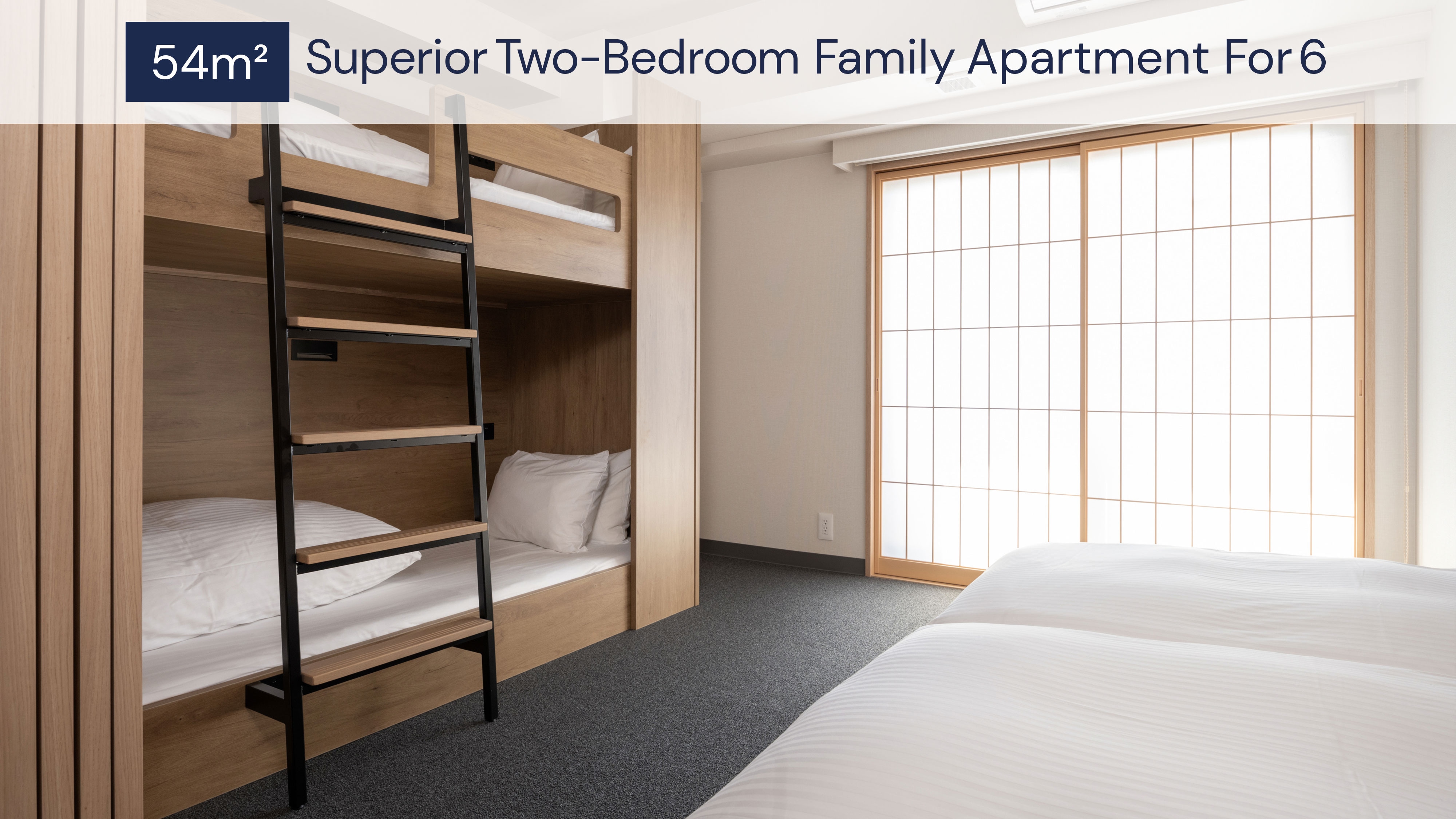 Superior 2 Bedroom Family Apartment - 6 People