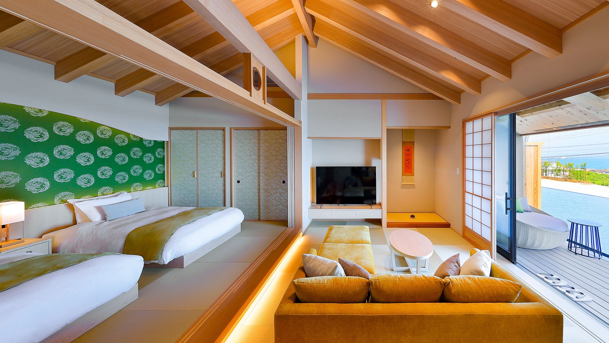 "Separate Japanese-style room 70m2 - Suiun" A simple and convenient Japanese-Western style room