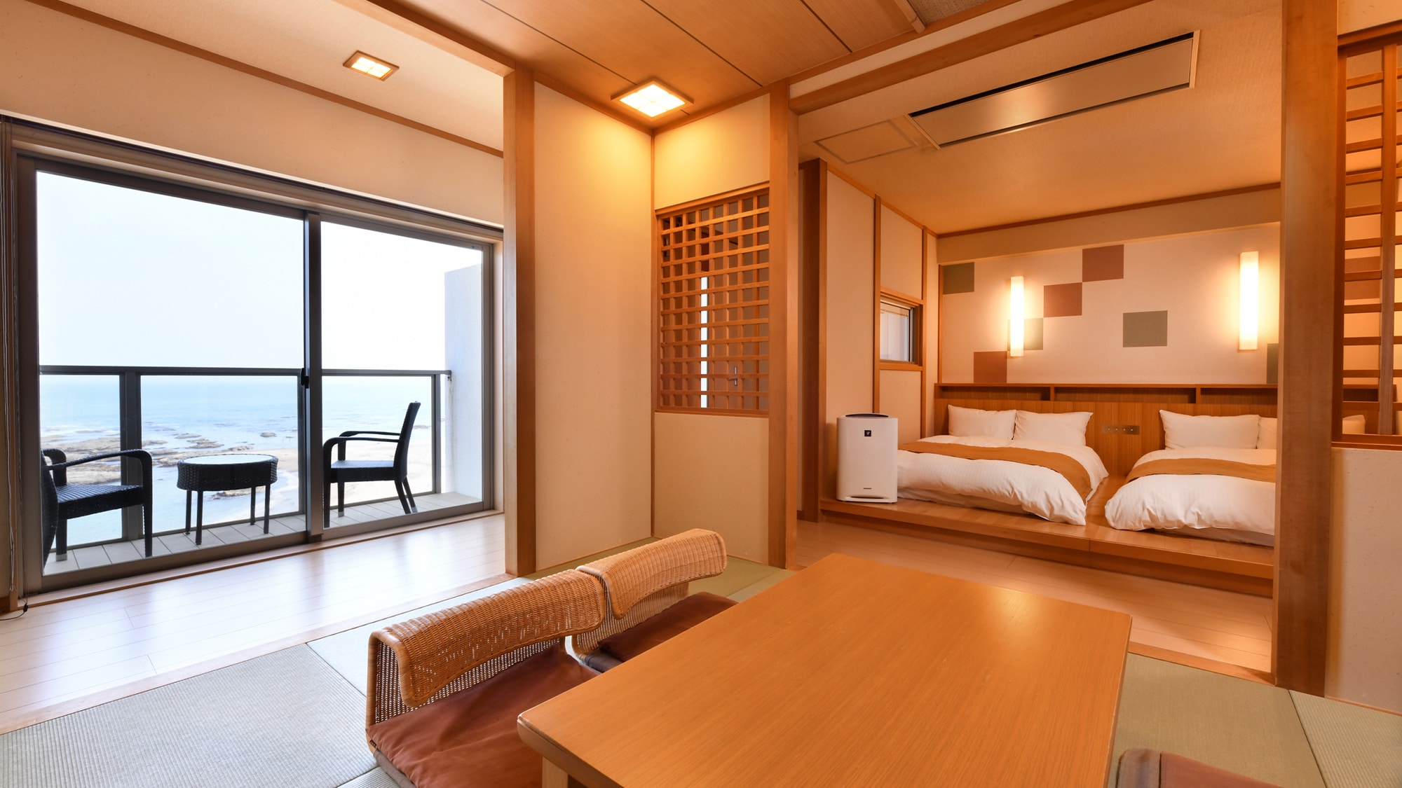 West Wing Premium Room Japanese <with ocean view semi-open-air bath>