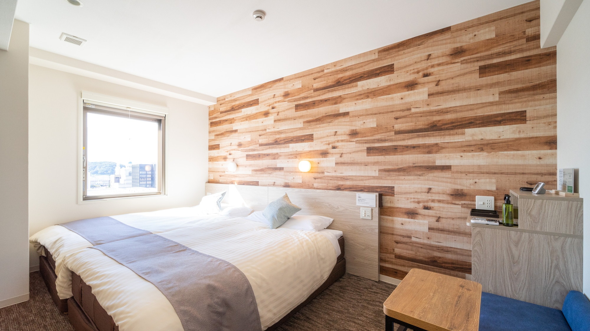 Two 130cm wide beds available.