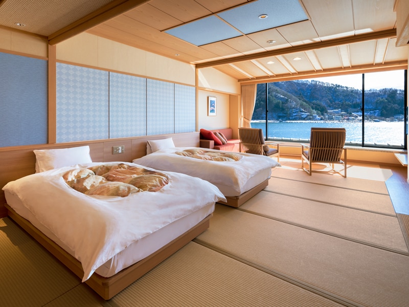 Contoh tempat tidur gaya Jepang