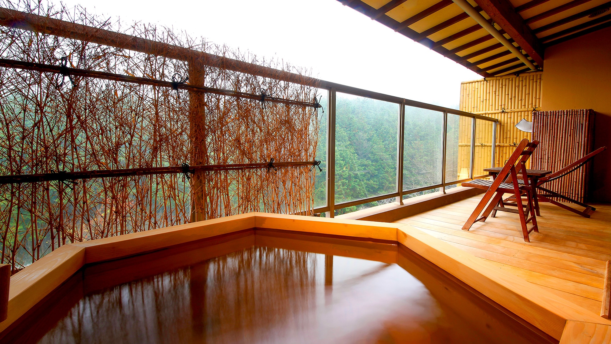 [One room] Guest room with cypress open-air bath (non-smoking)