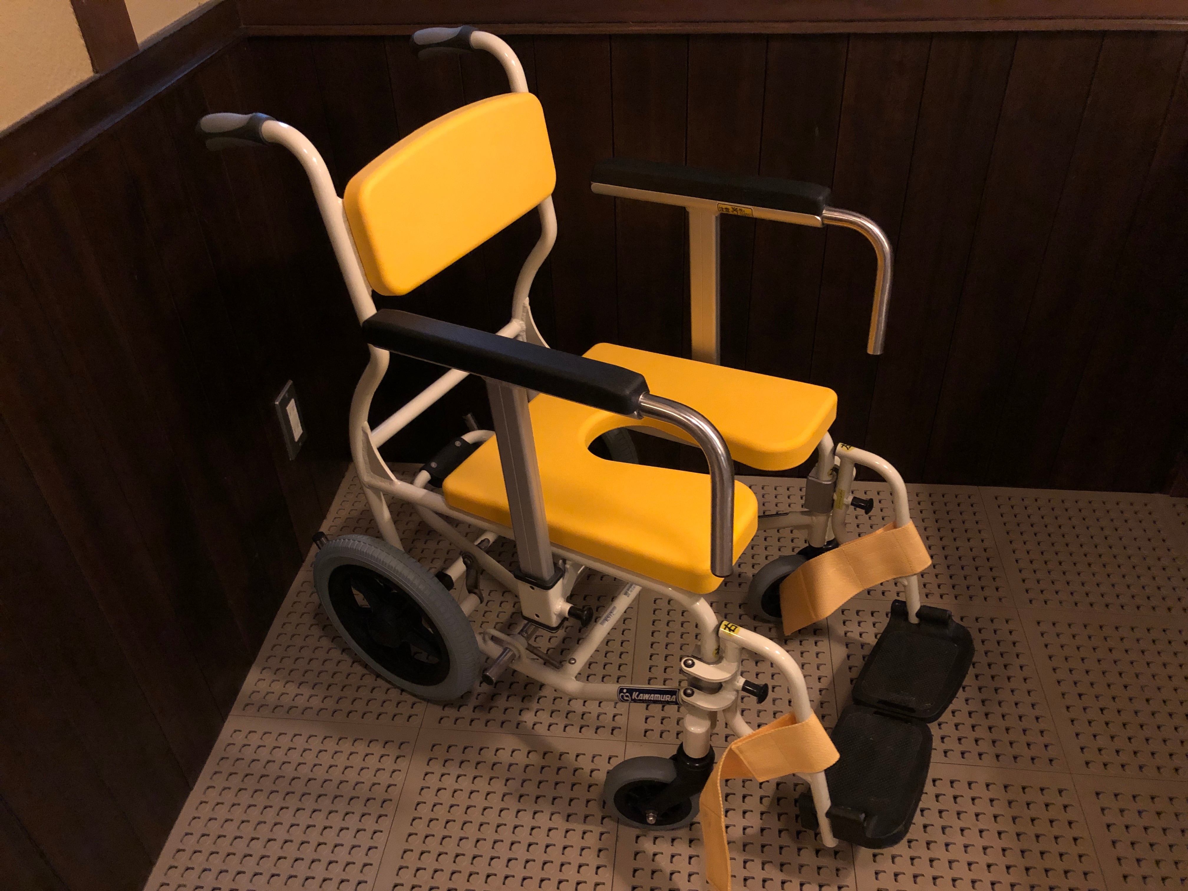 Wheelchair for bath