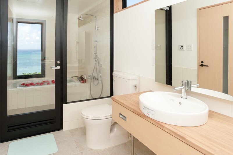 Building A and Building B Bathroom