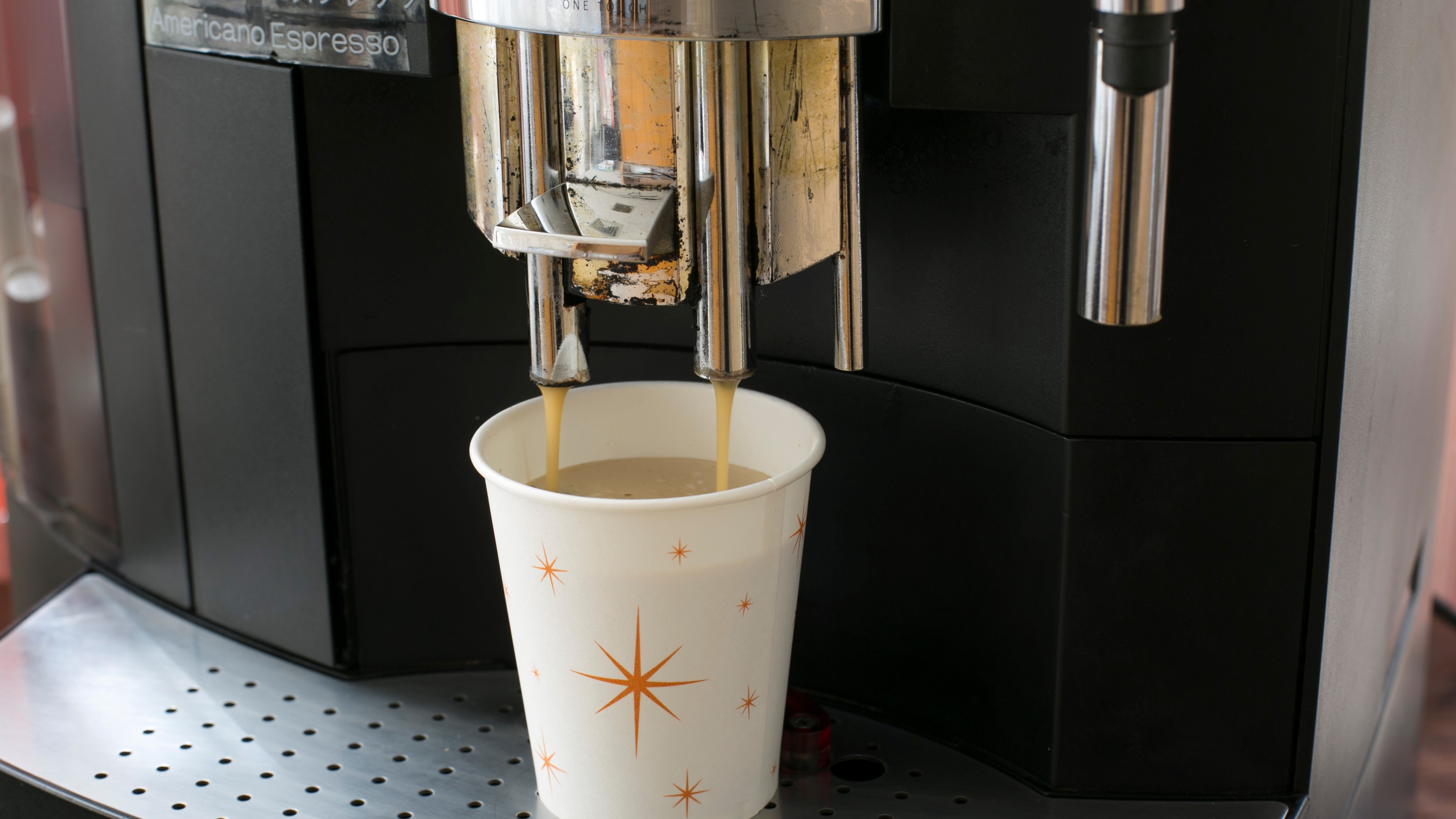 Welcome coffee service
