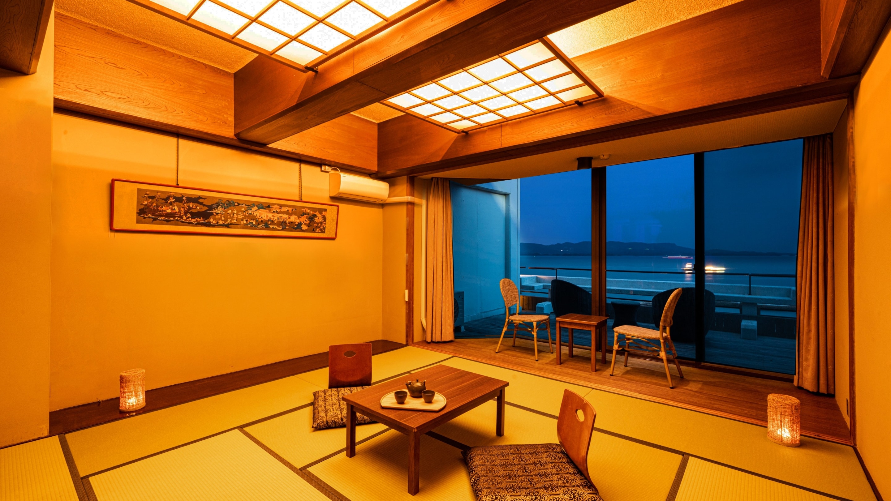 Standard Japanese-style room *An example of a guest room