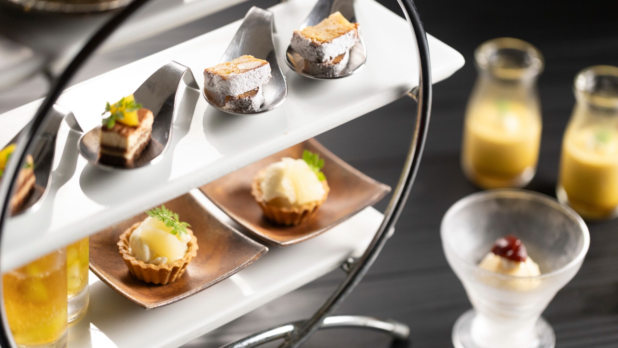 [Menu Musim Gugur] Hidangan penutup berbahan dasar buah: Kitano Kaze Saryo Dessert Amuse-bouche (Gambar)