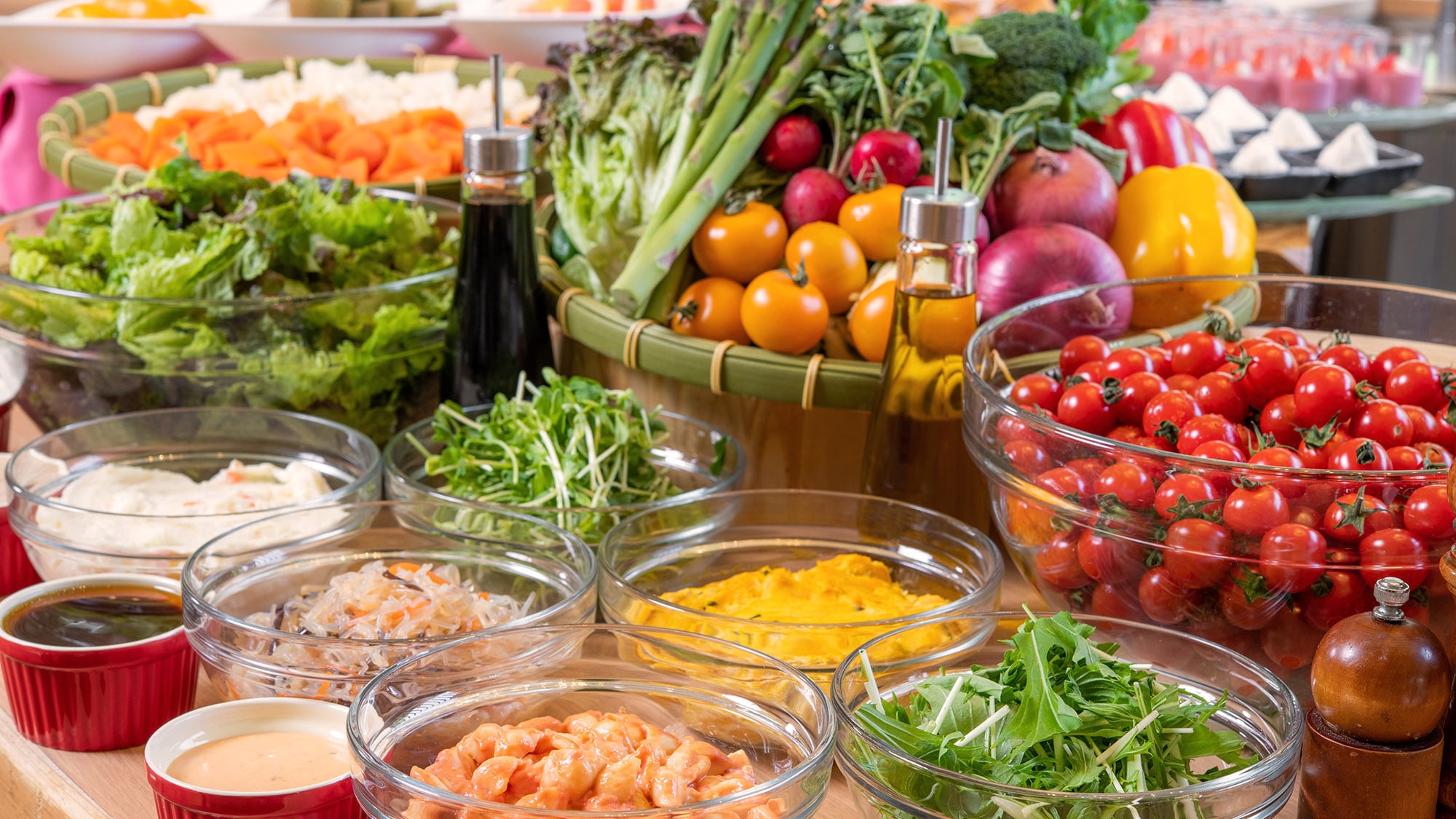 Restaurant / dinner buffet example