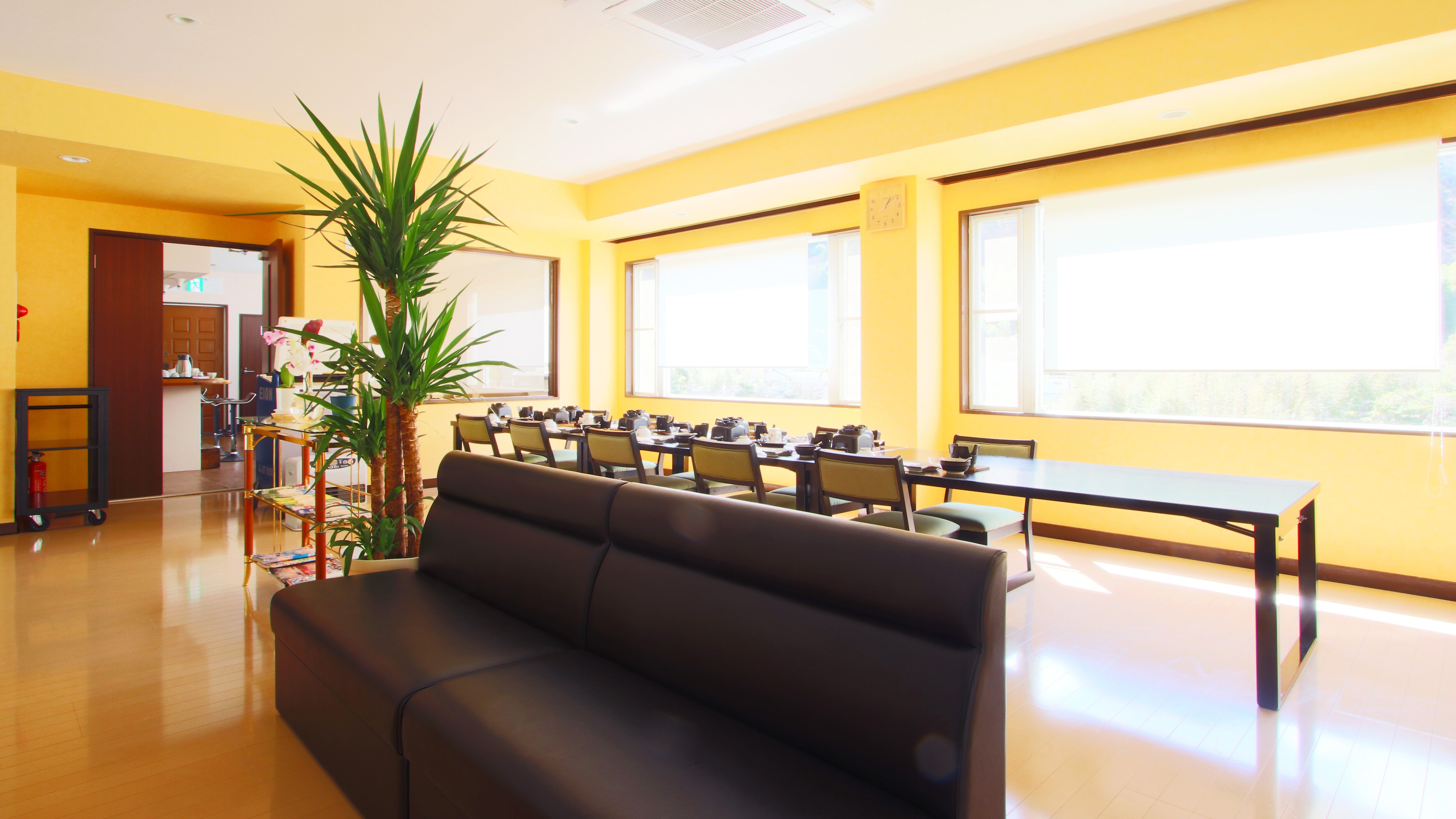 Inside the building ■ Open space*