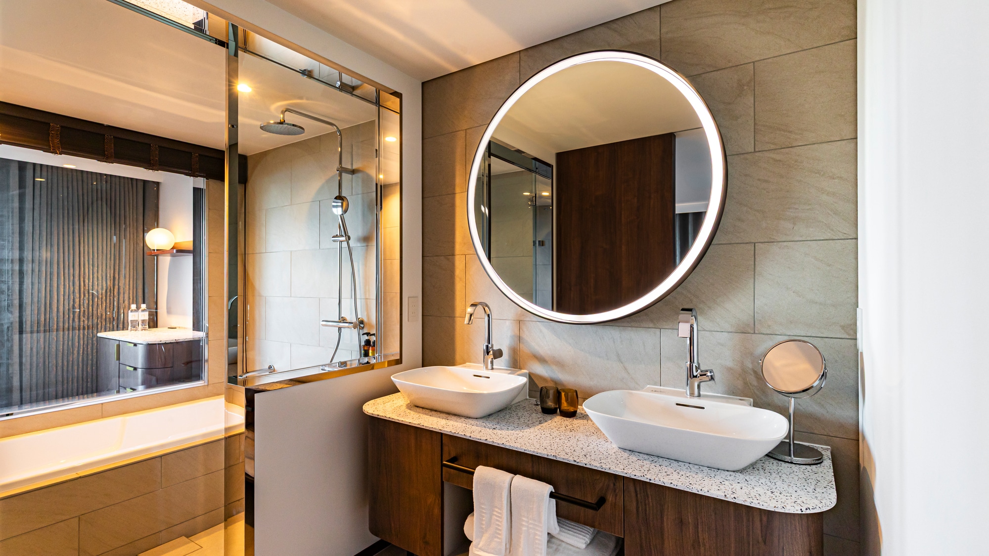 Luxe Twin bathroom (example)