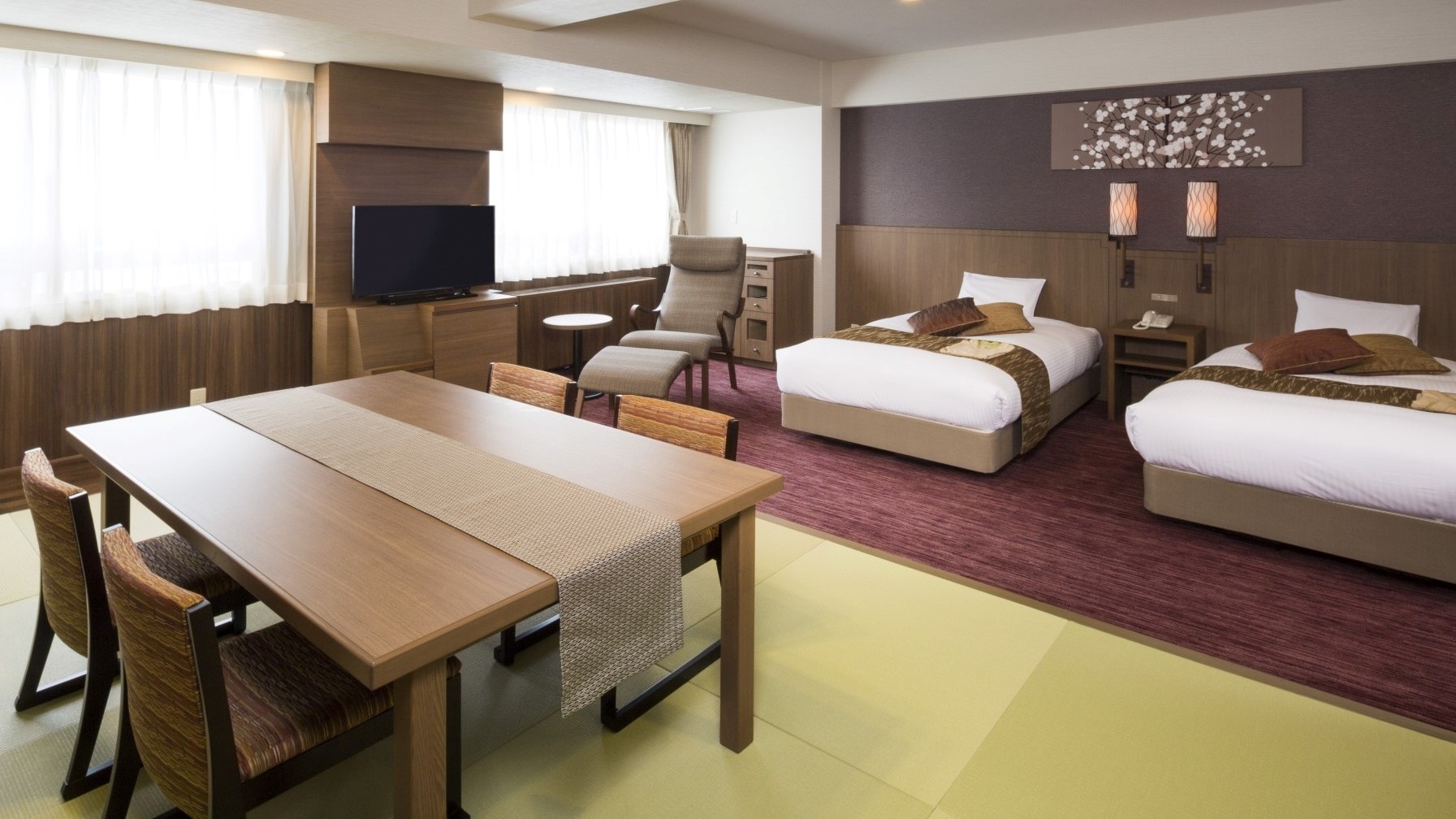 [Non-smoking] Japanese-Western style 2 bedrooms 48㎡