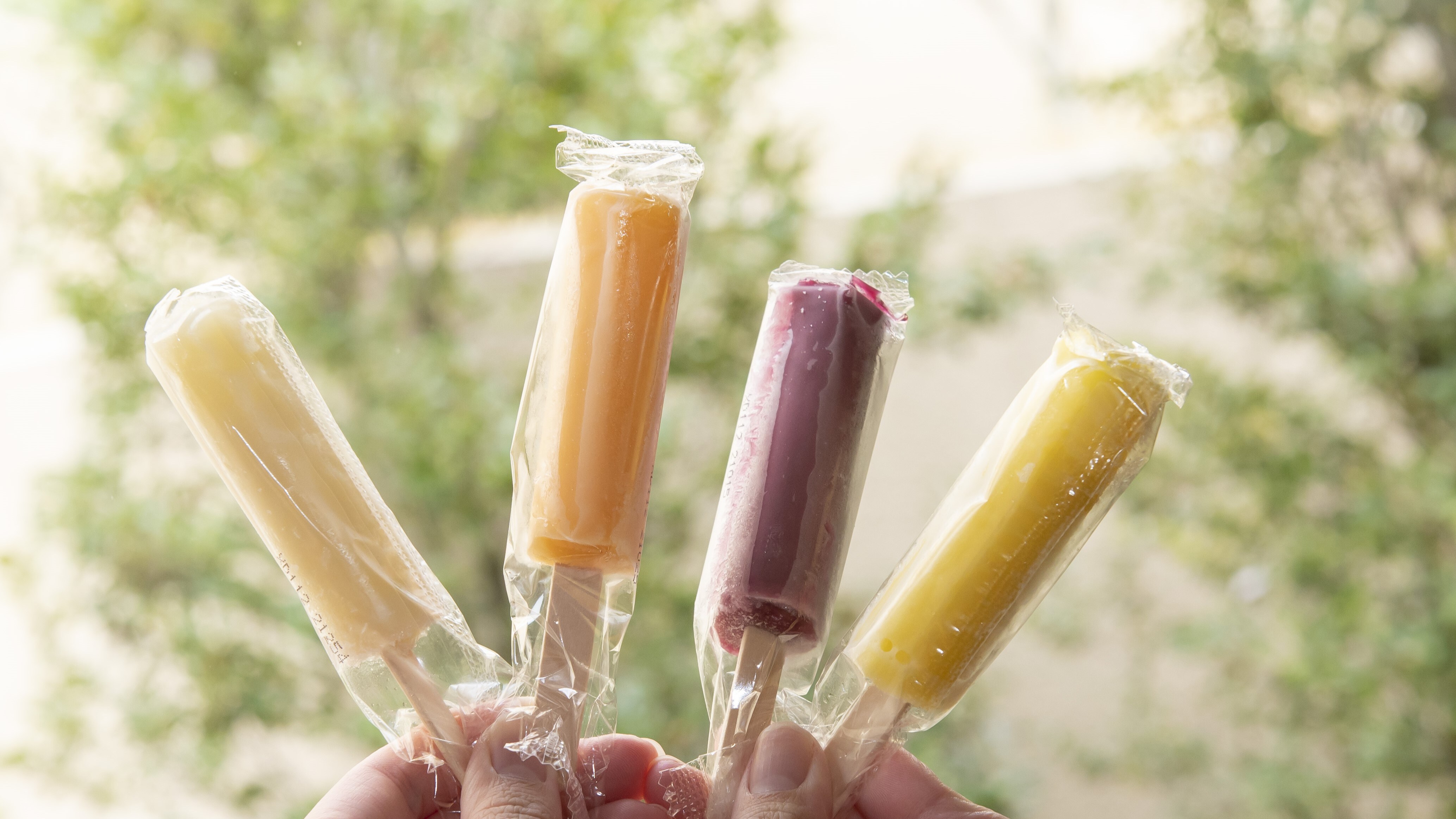 ★ After-bath popsicles