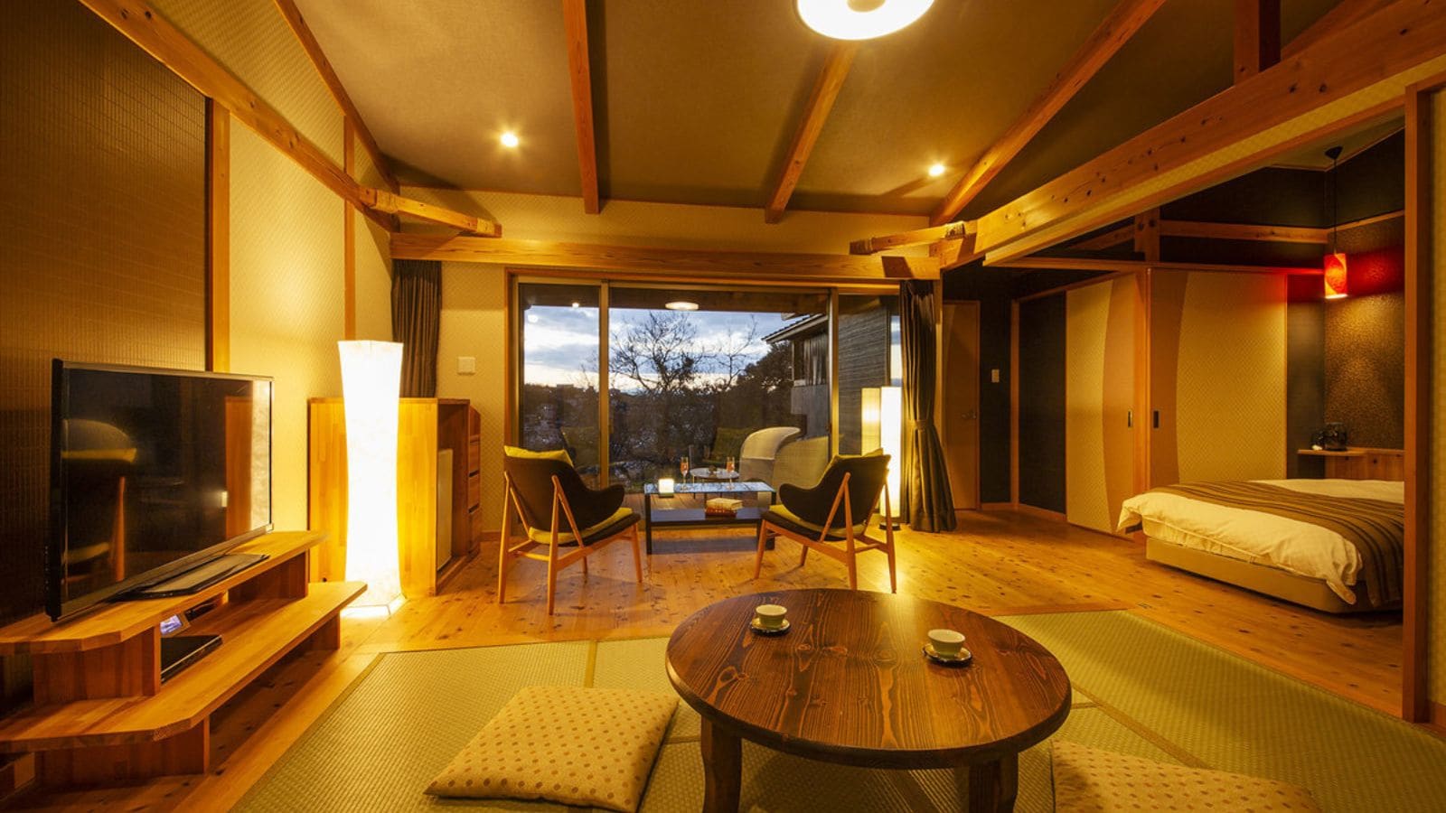 ■Saikanosato■Rooms with open-air baths [Nagare] (open-air cave baths)