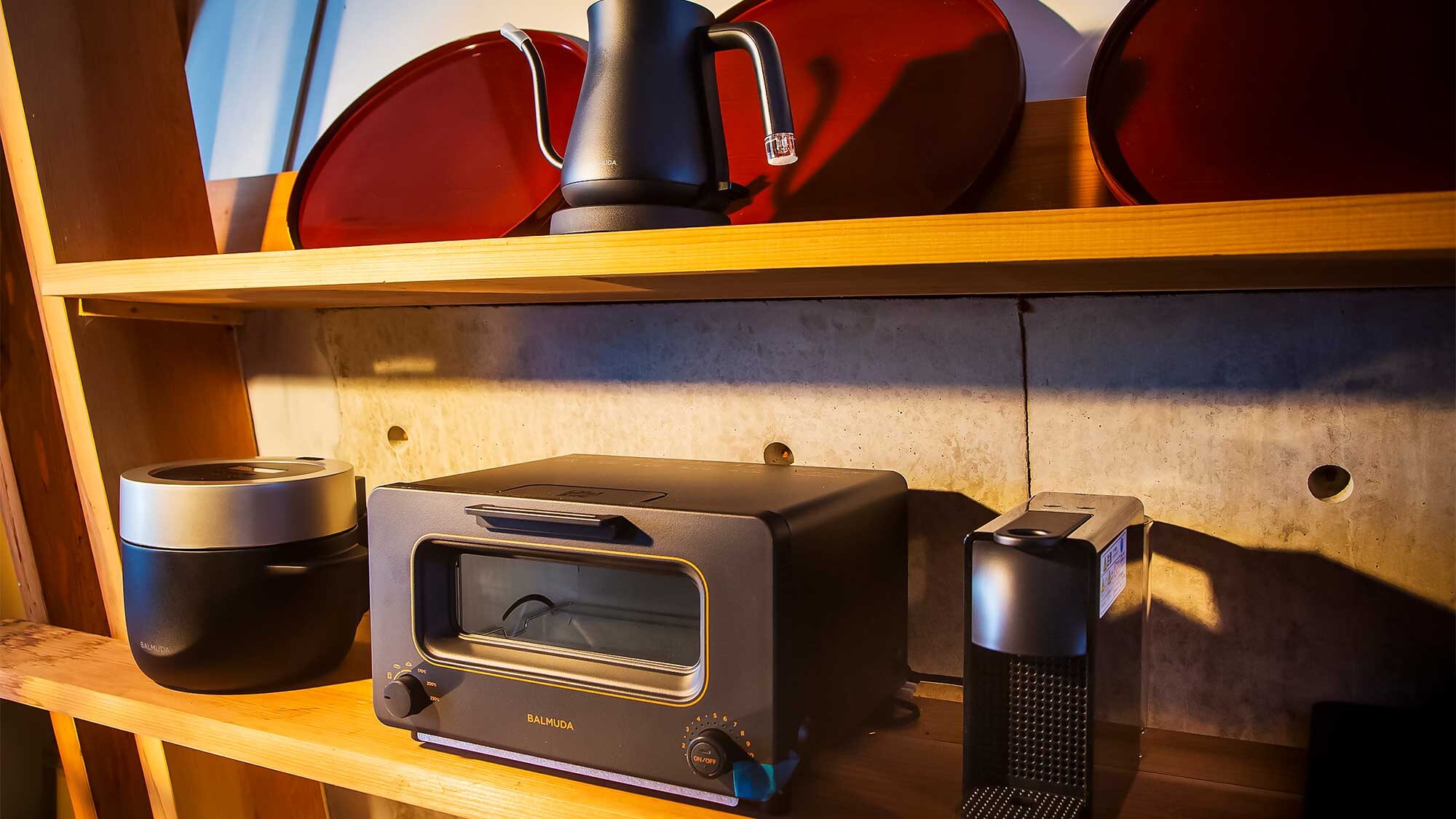 ・Ochimizu House_We also have various cooking appliances available. Please feel free to use them.