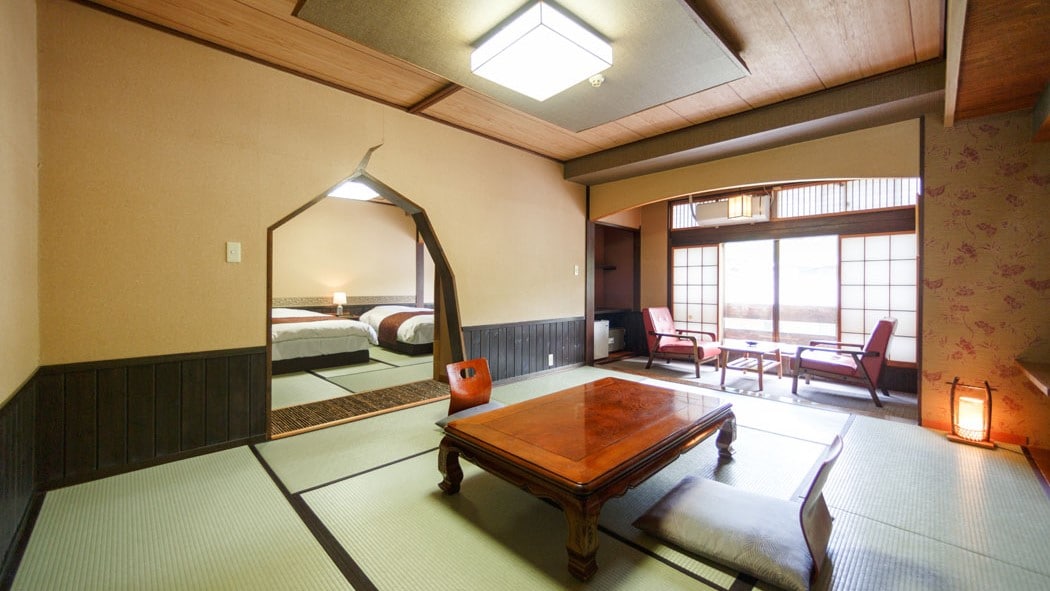 Ruang tamu ruang Jepang dan Barat
