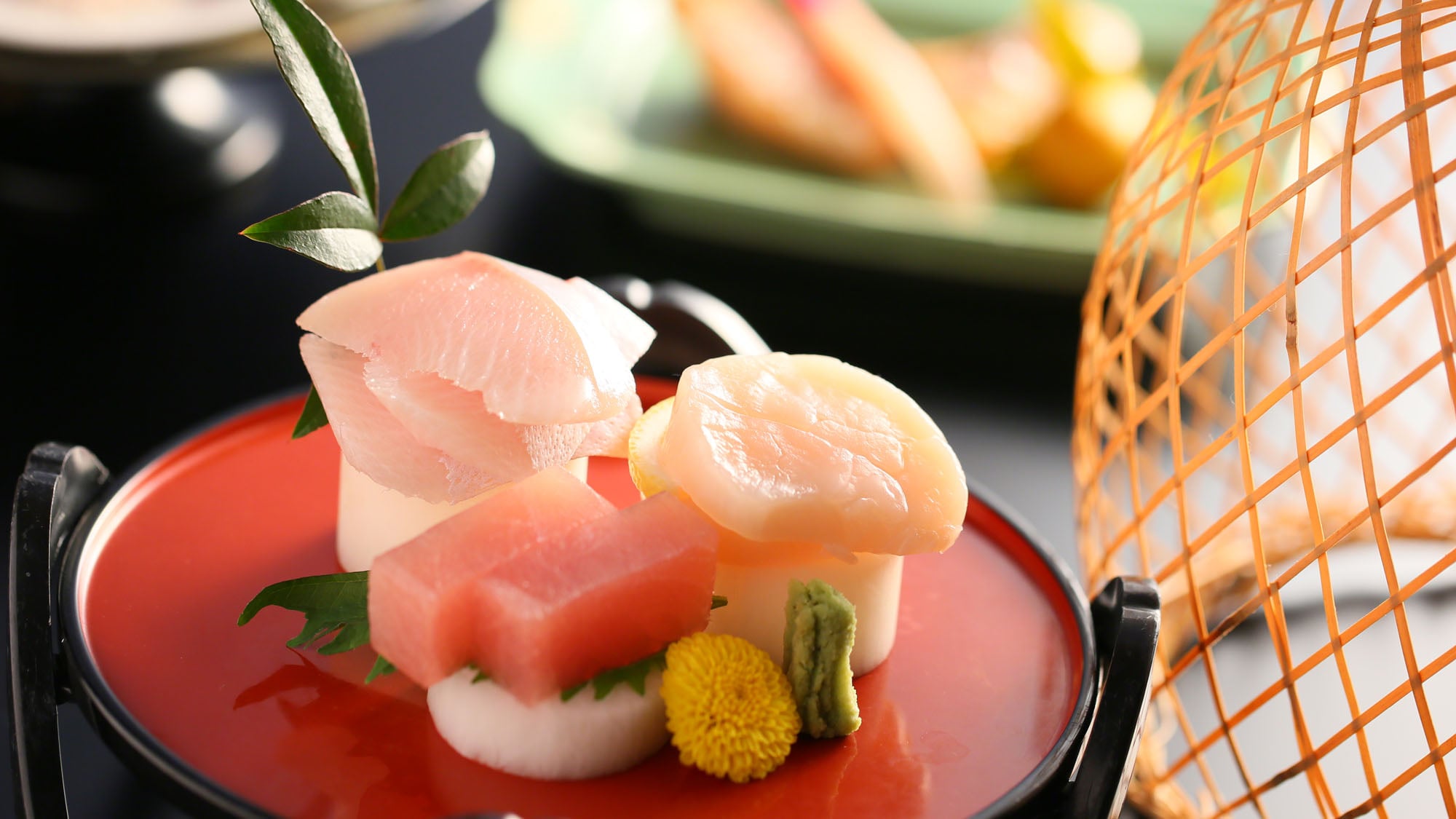 [Japanese Kaiseki] Image photo of sashimi